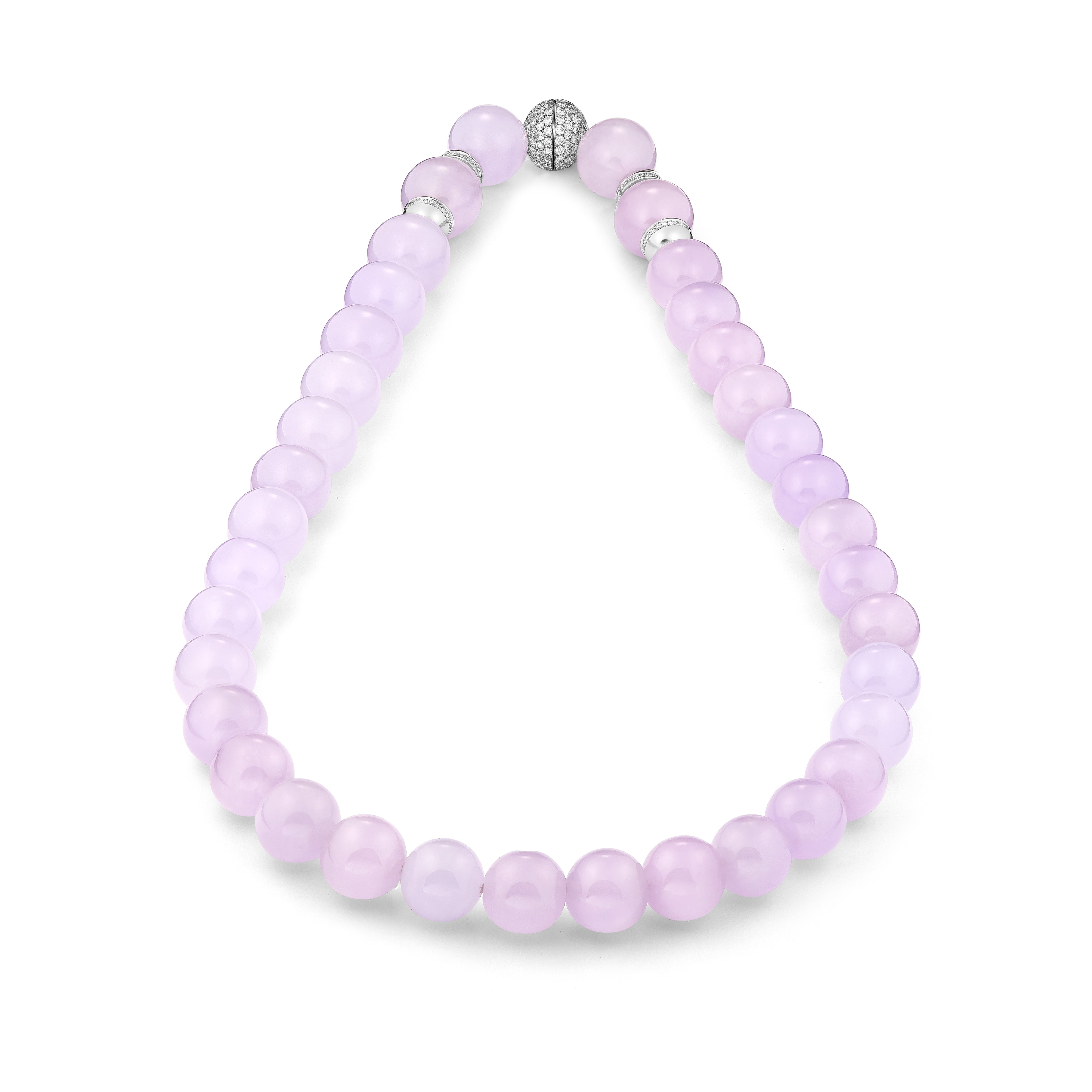 Necklace Pure Lavender Jade