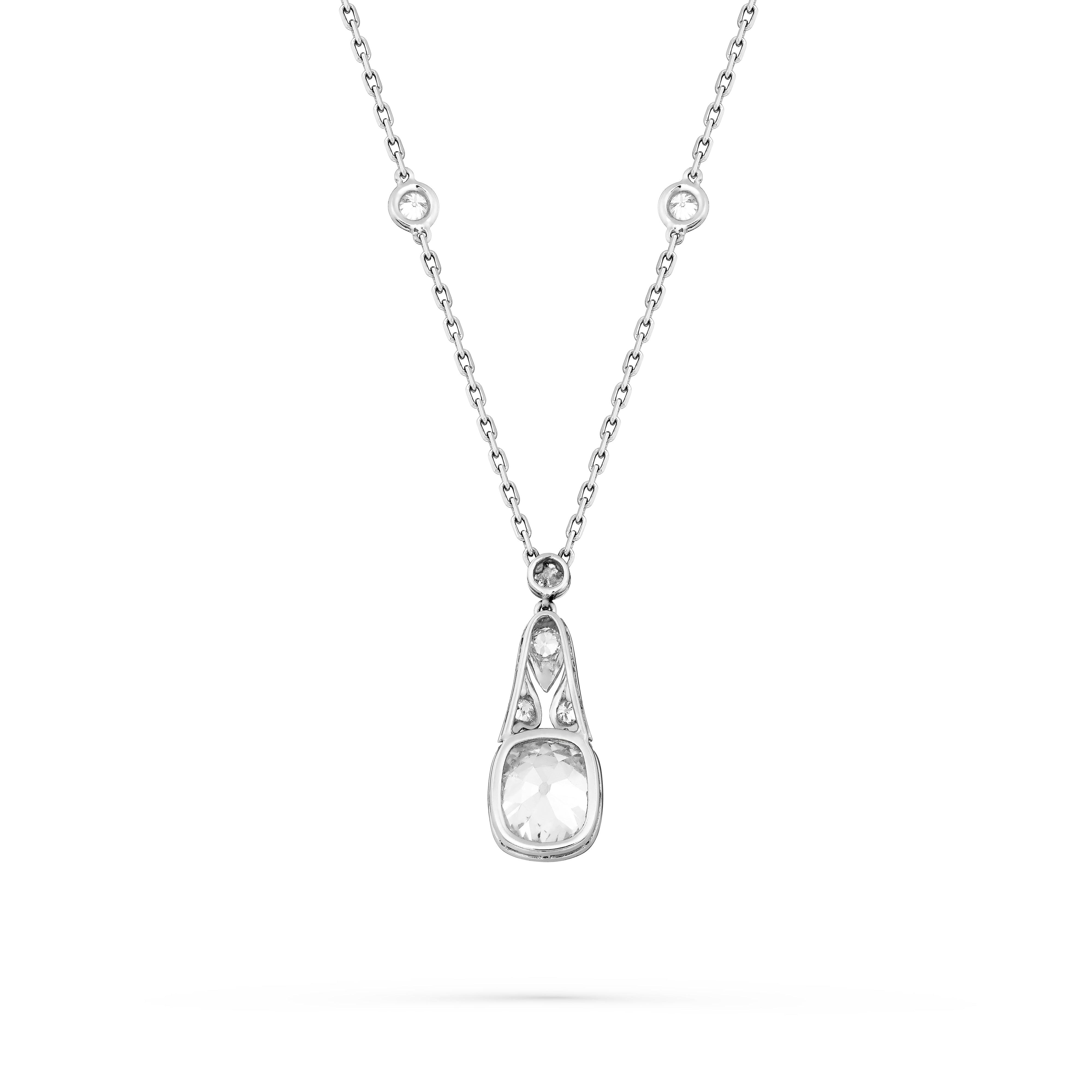 Necklace Sautoir Antique Diamond