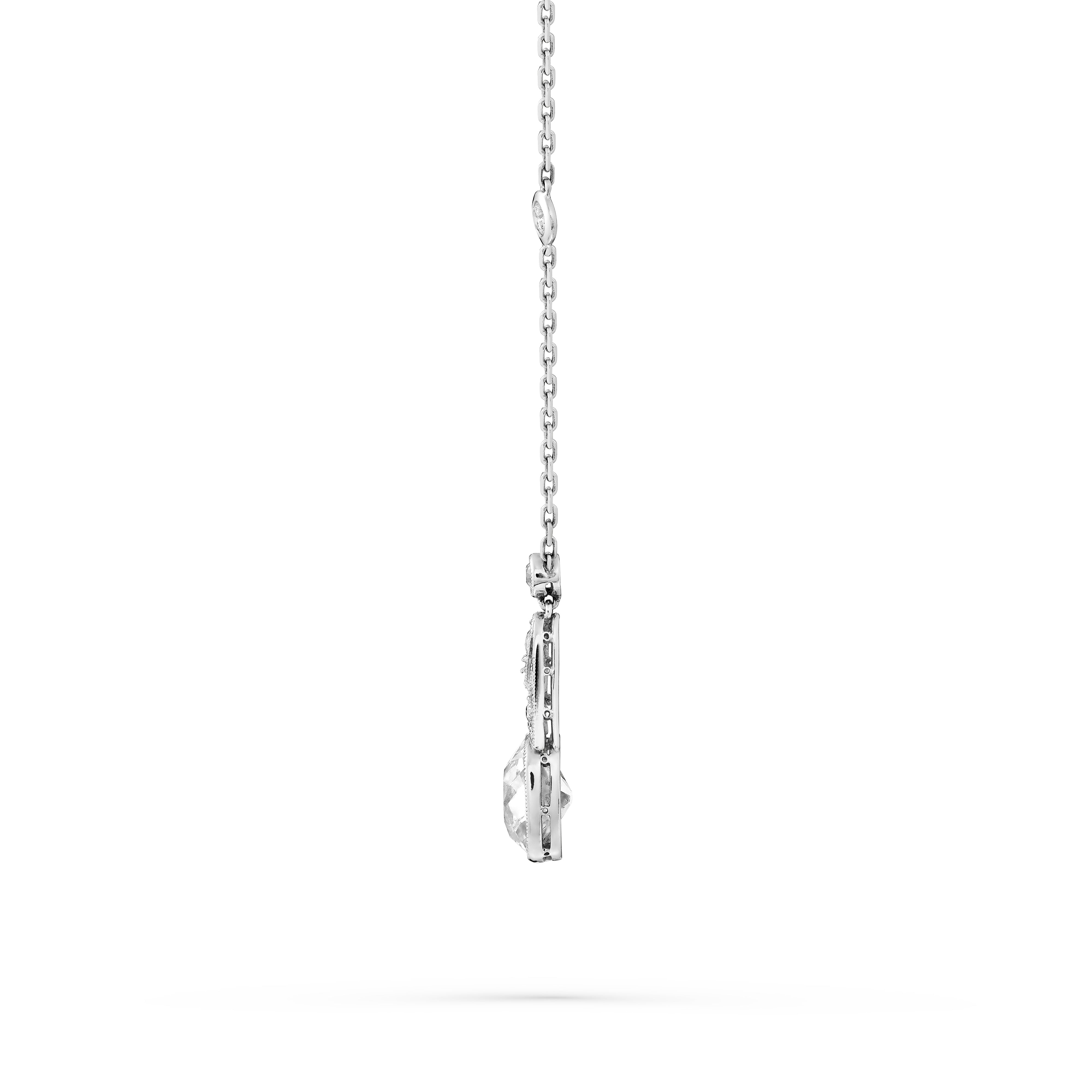 Necklace Sautoir Antique Diamond