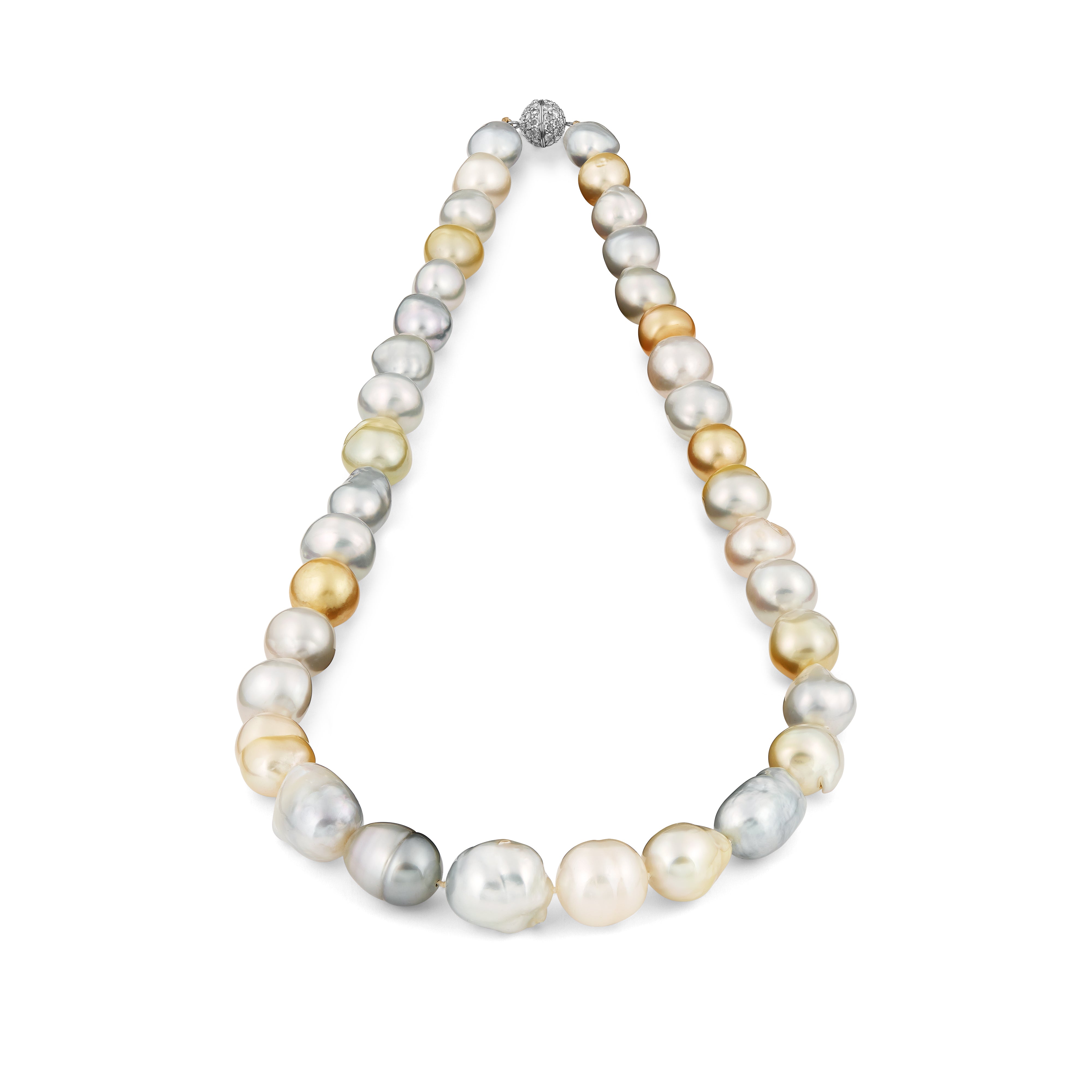 Necklace 36 South Sea Multicolor
