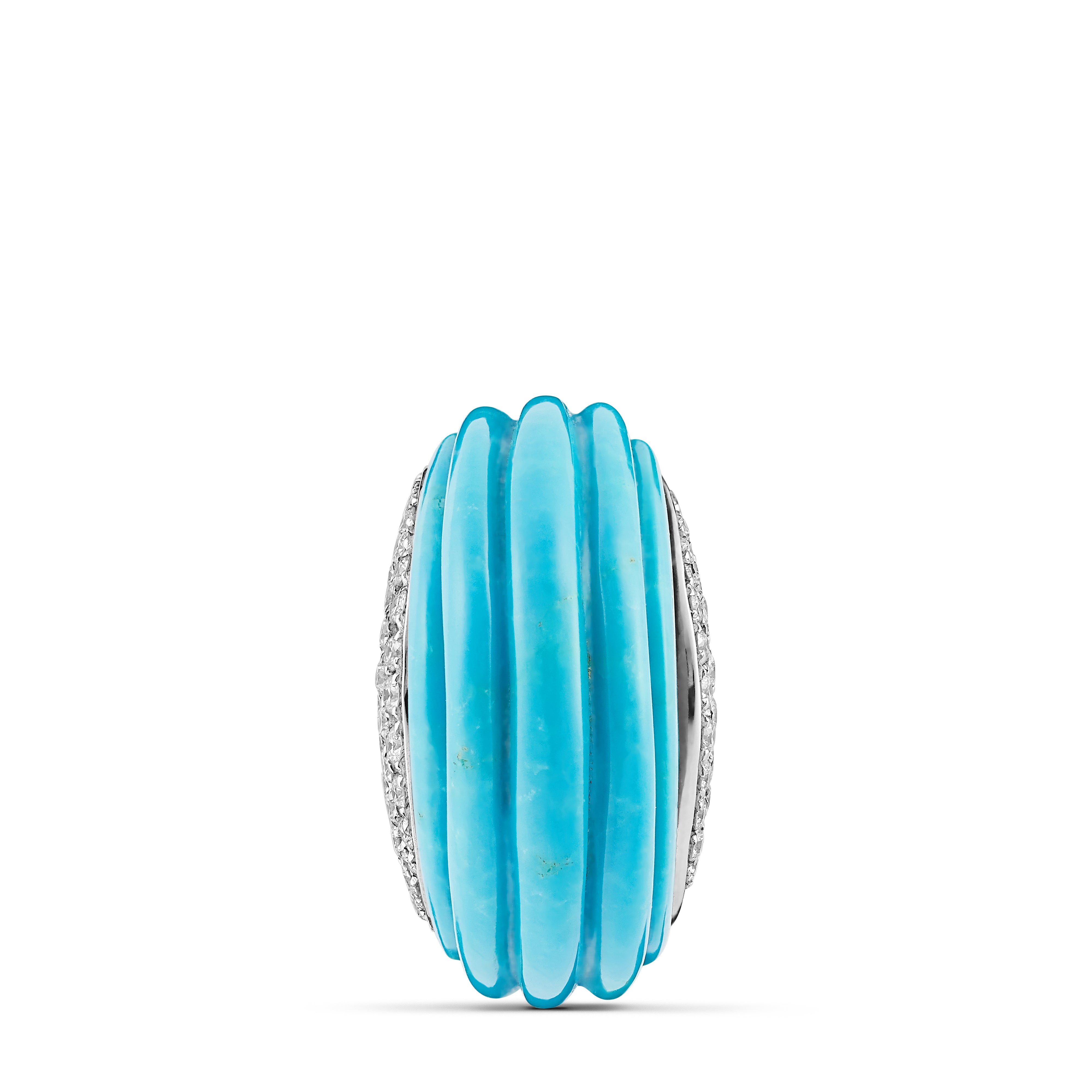 Ring Rigato Blue Turquoise #53