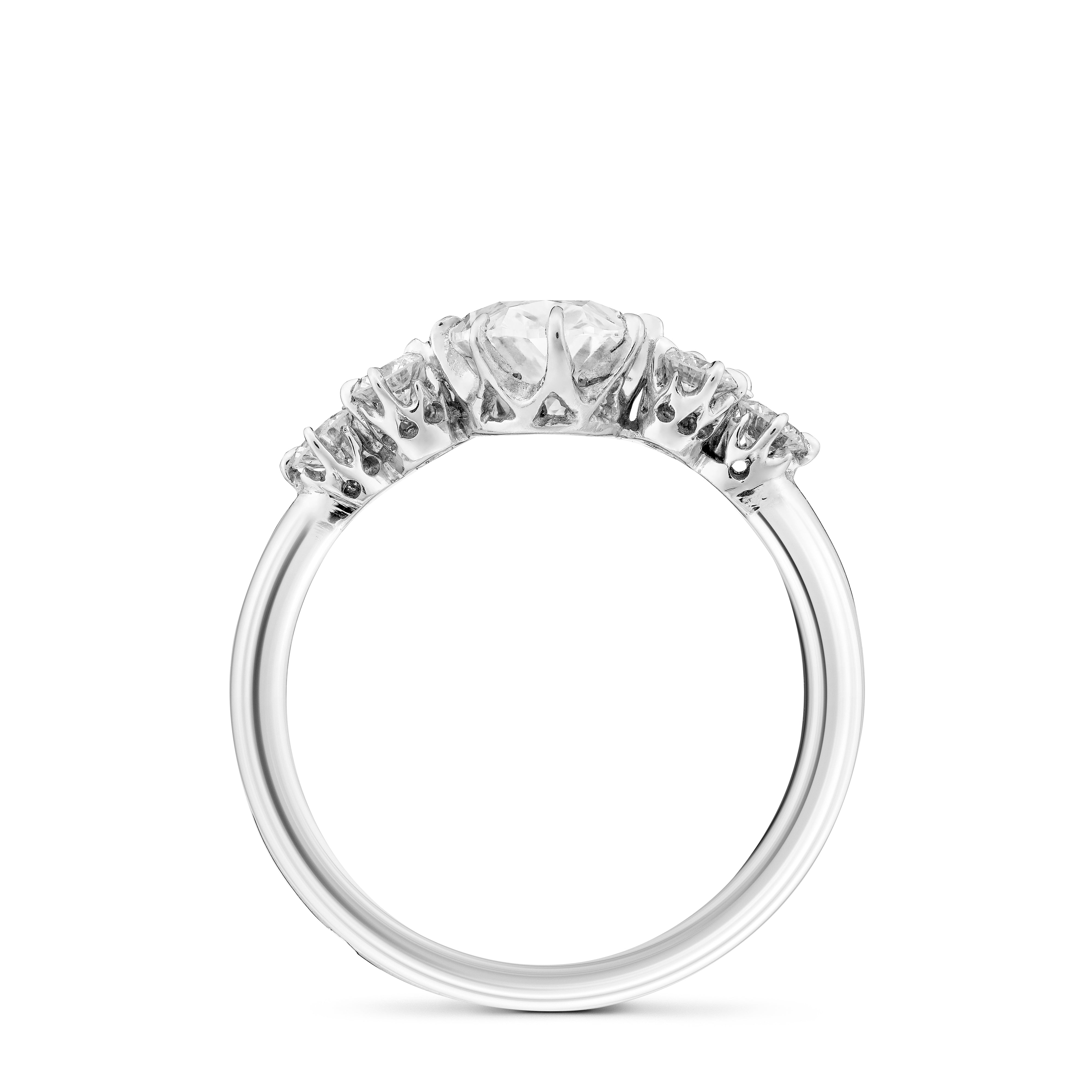 Ring Solitaire Oval #54