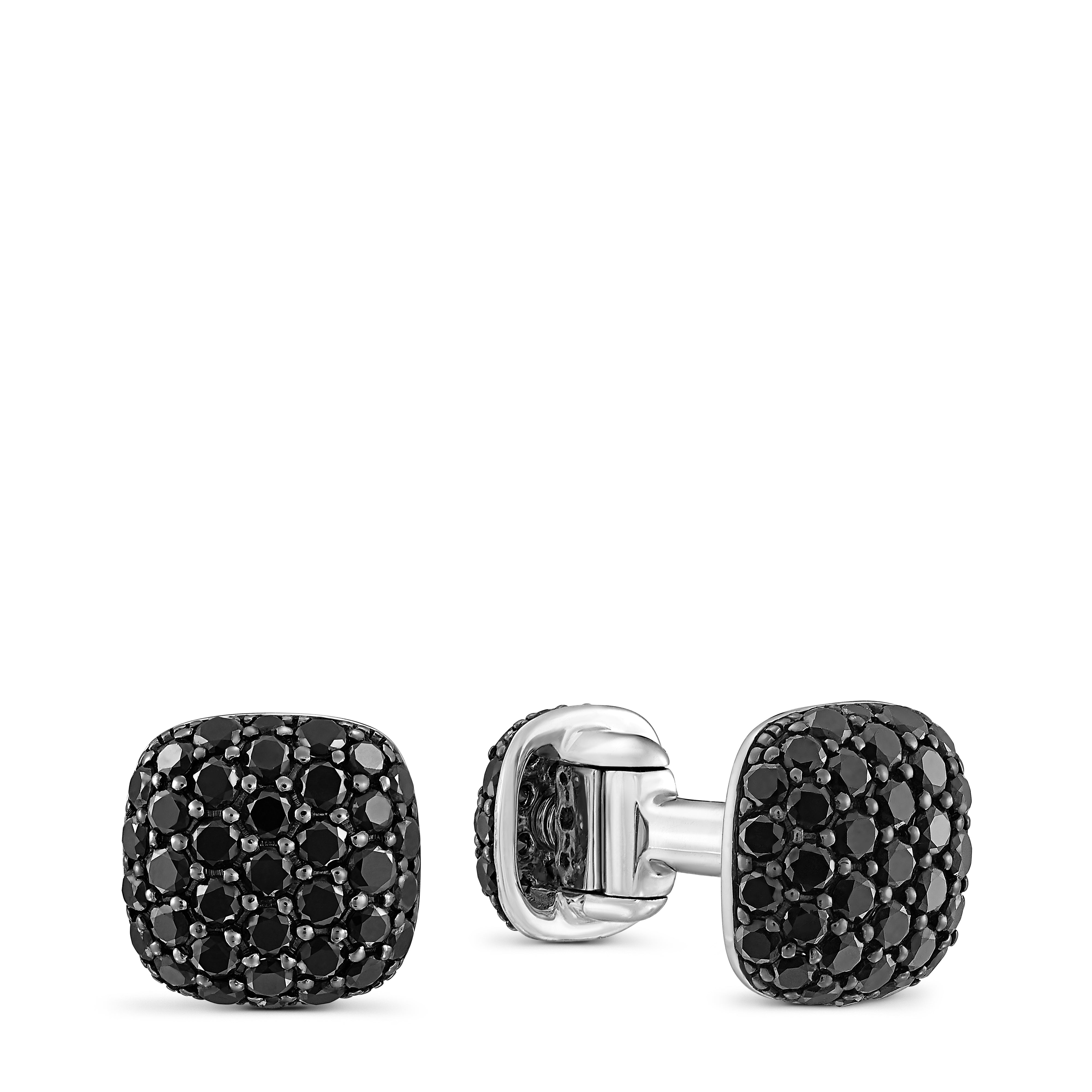 Cufflinks Pavé Black Diamond