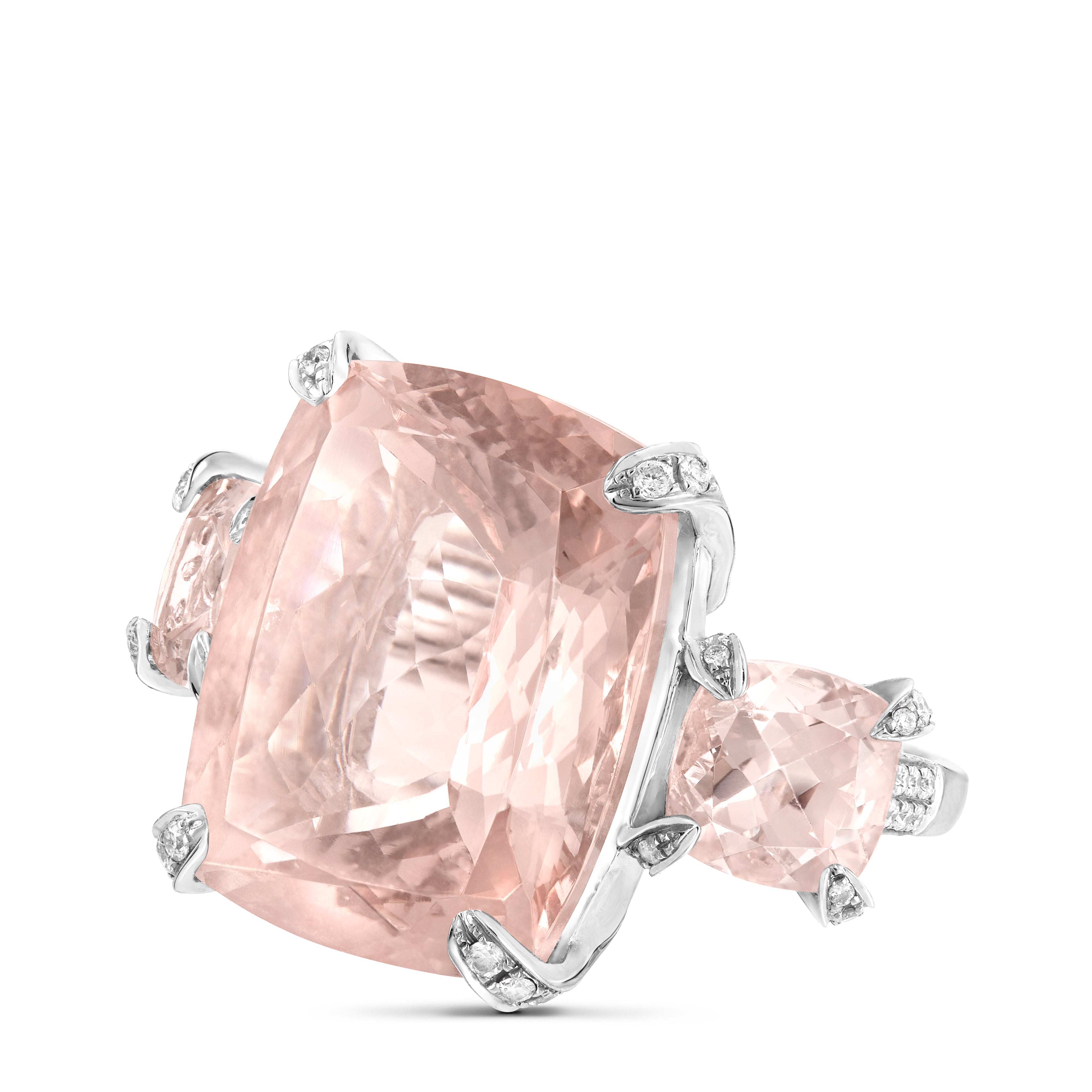 Ring Pink Lady Morganite #52