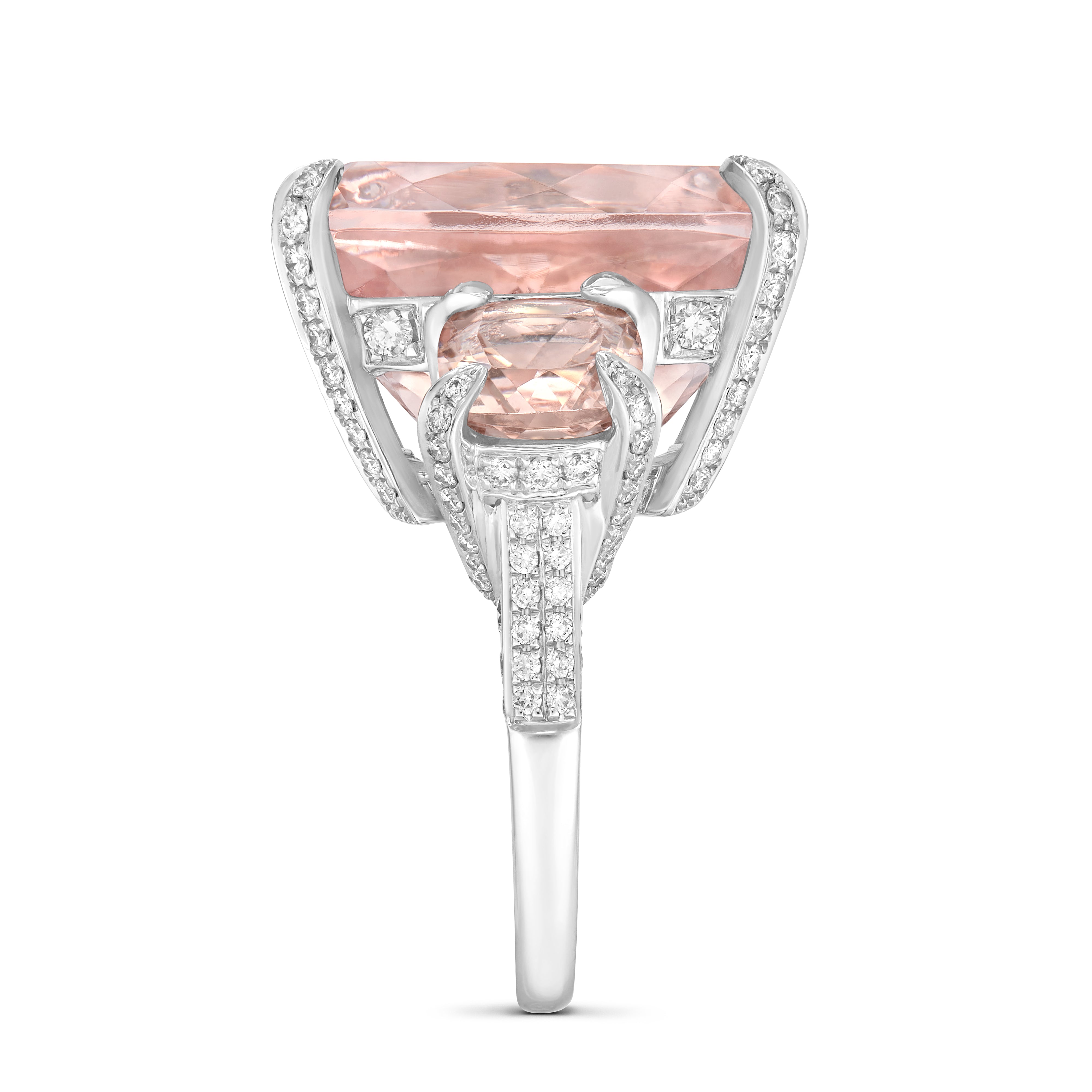 Ring Pink Lady Morganite #52