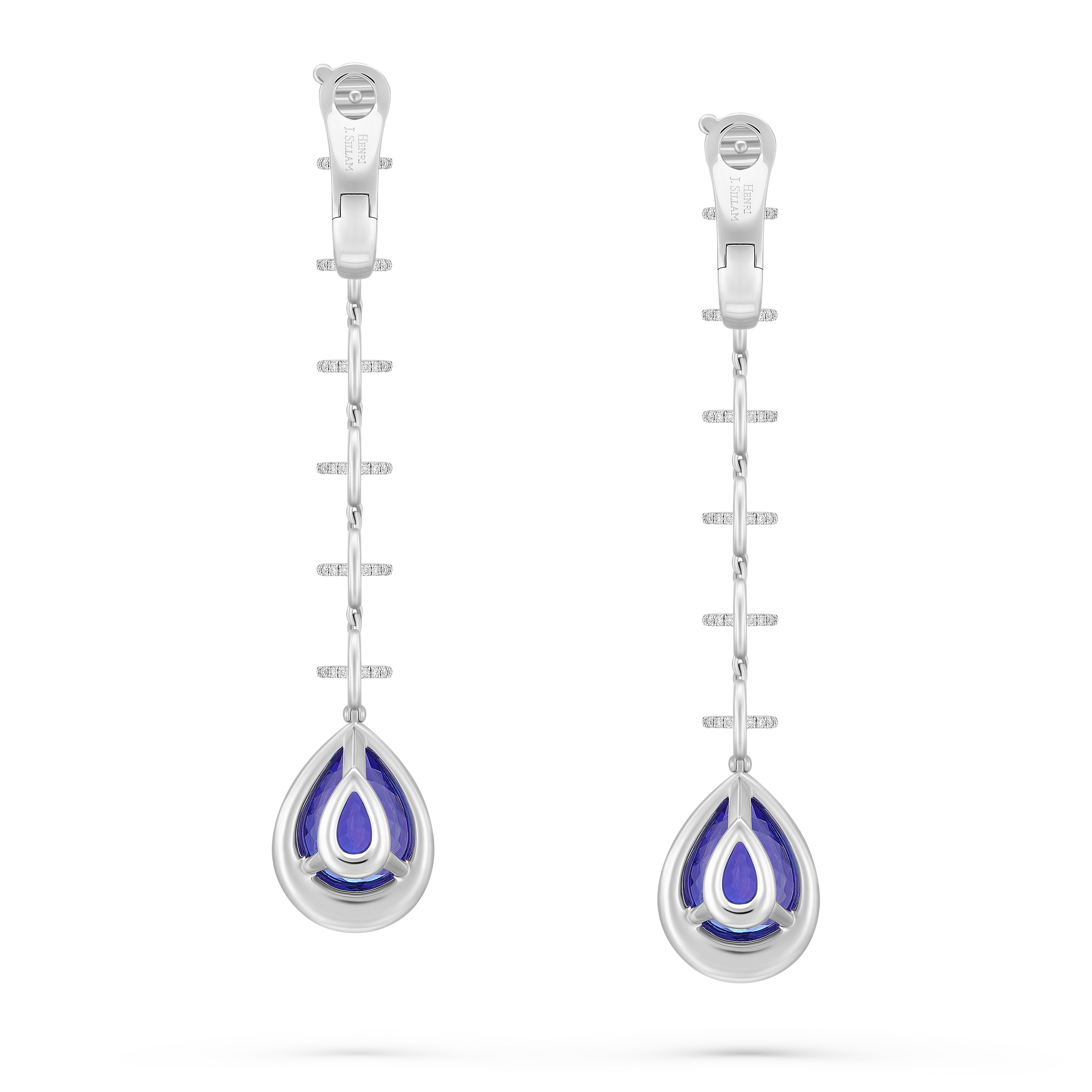 Earrings Moonlight Tanzanite