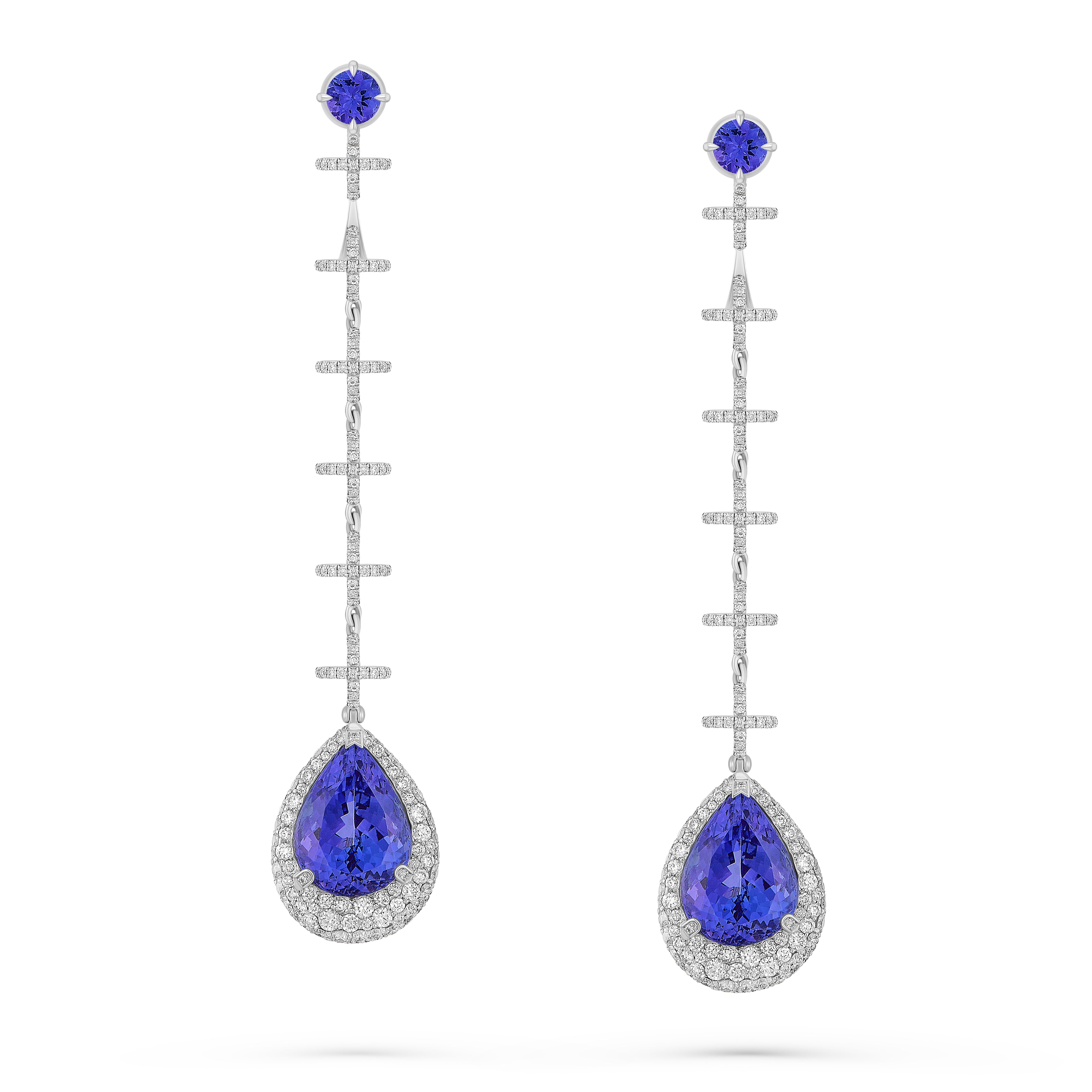 Earrings Moonlight Tanzanite