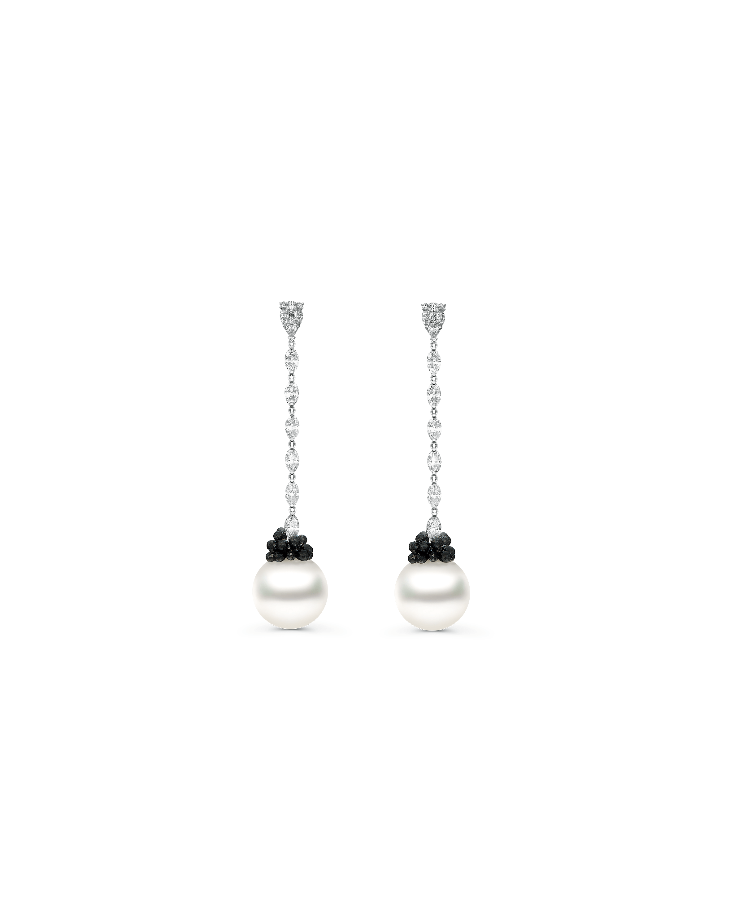 Earrings Iridescently South Sea Drops