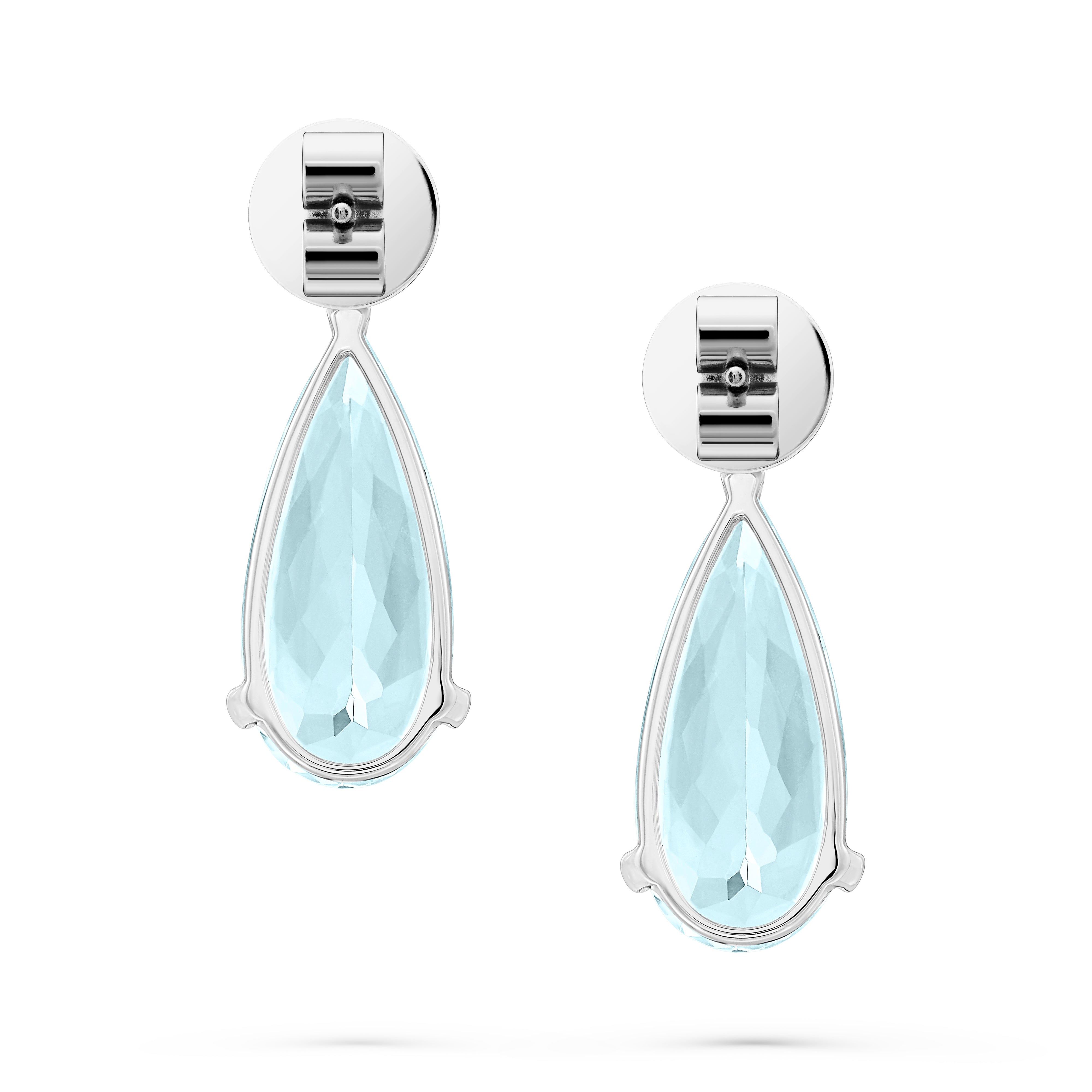 Earrings Faye Aquamarine