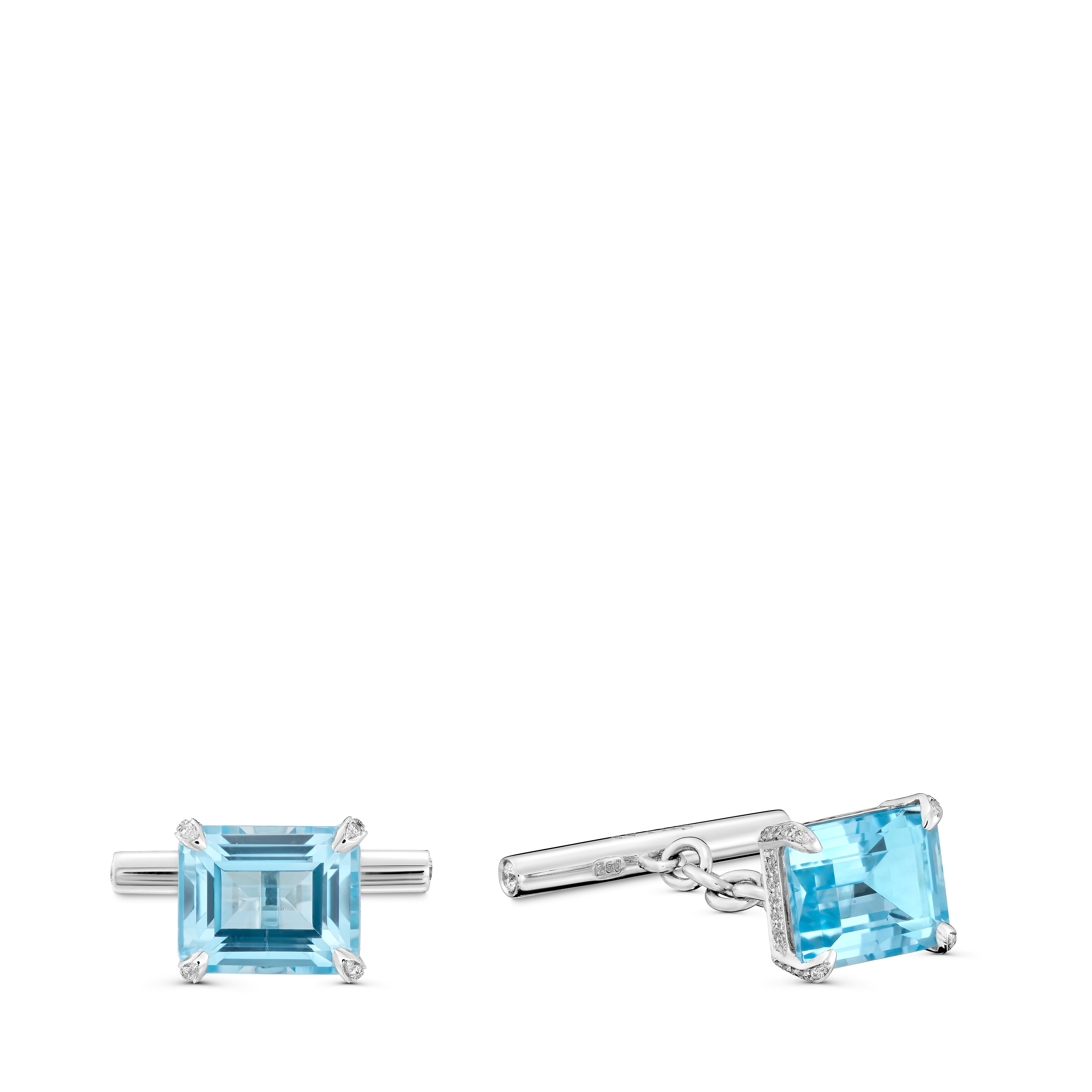 Cufflinks Faye Blue Topaz