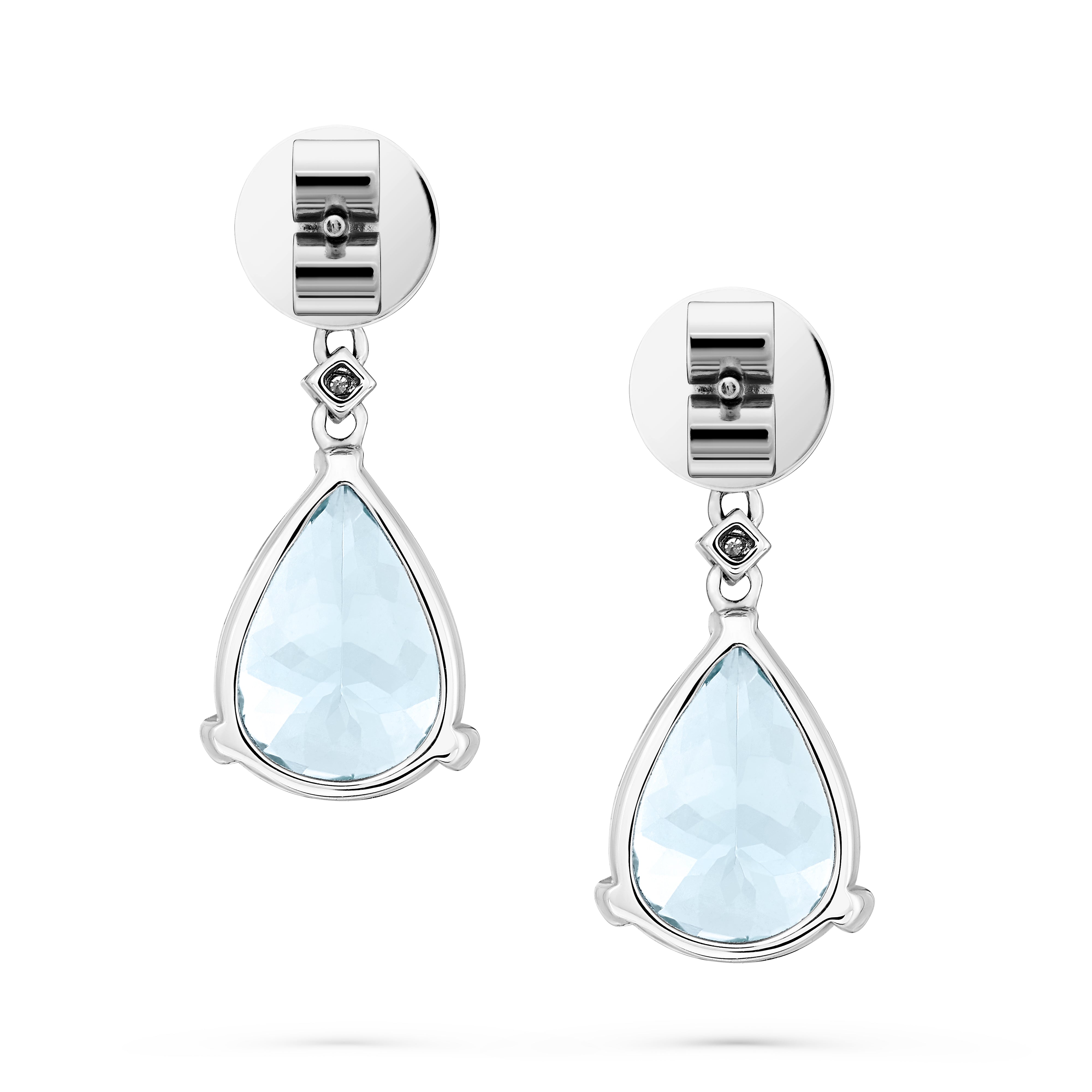 Earrings Faye Aquamarine