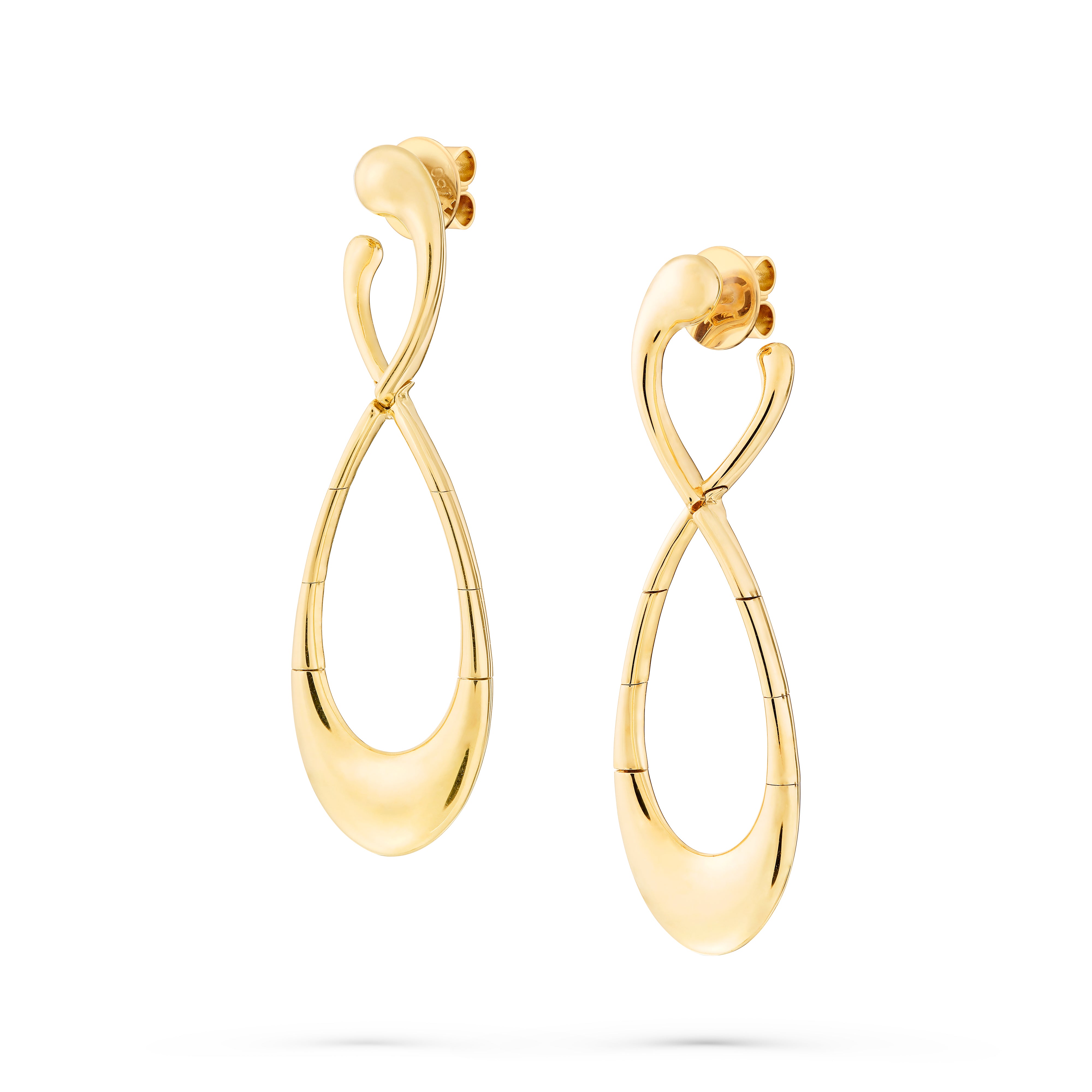 Earrings Endless Love Plain Small
