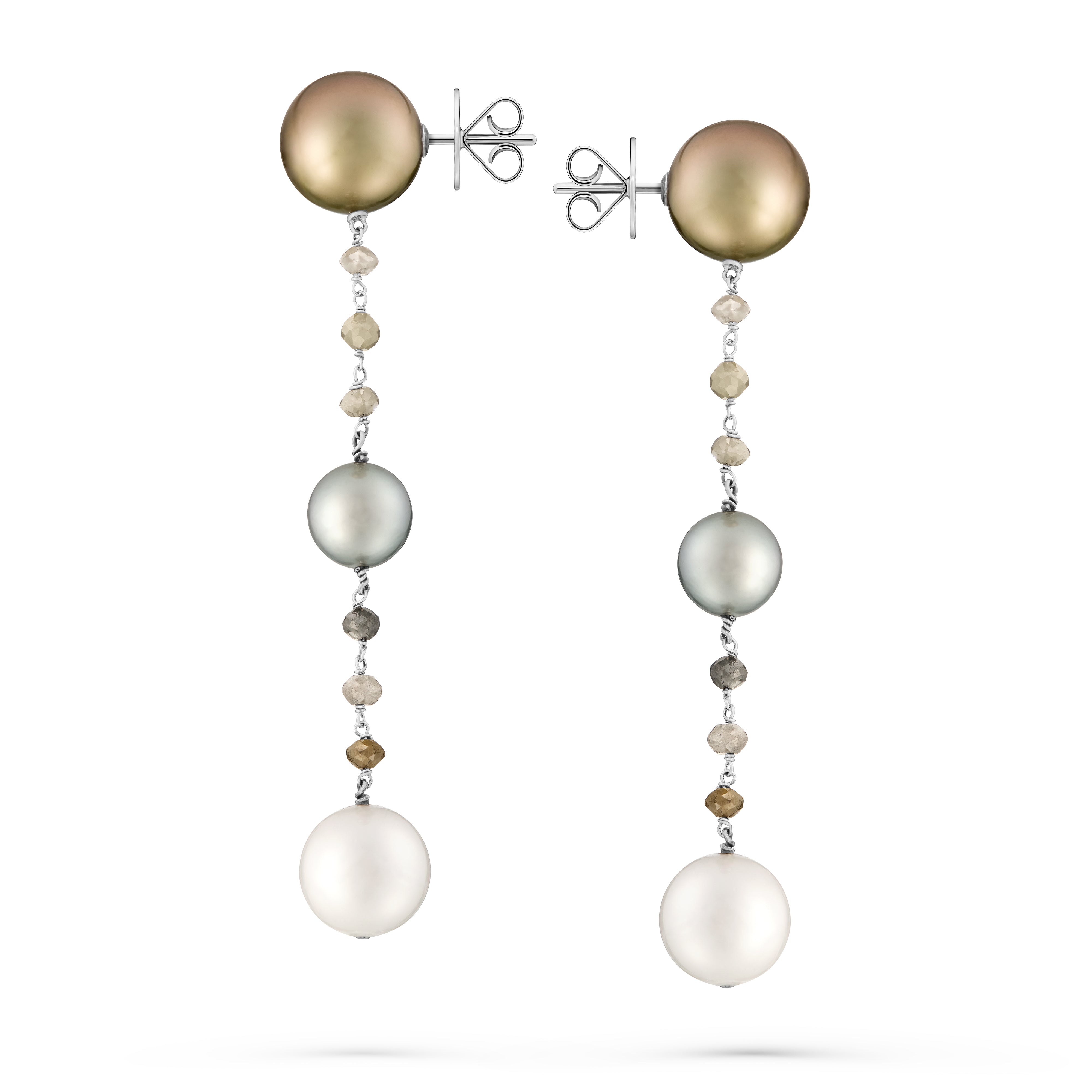 Earrings Fontaine de Champagne