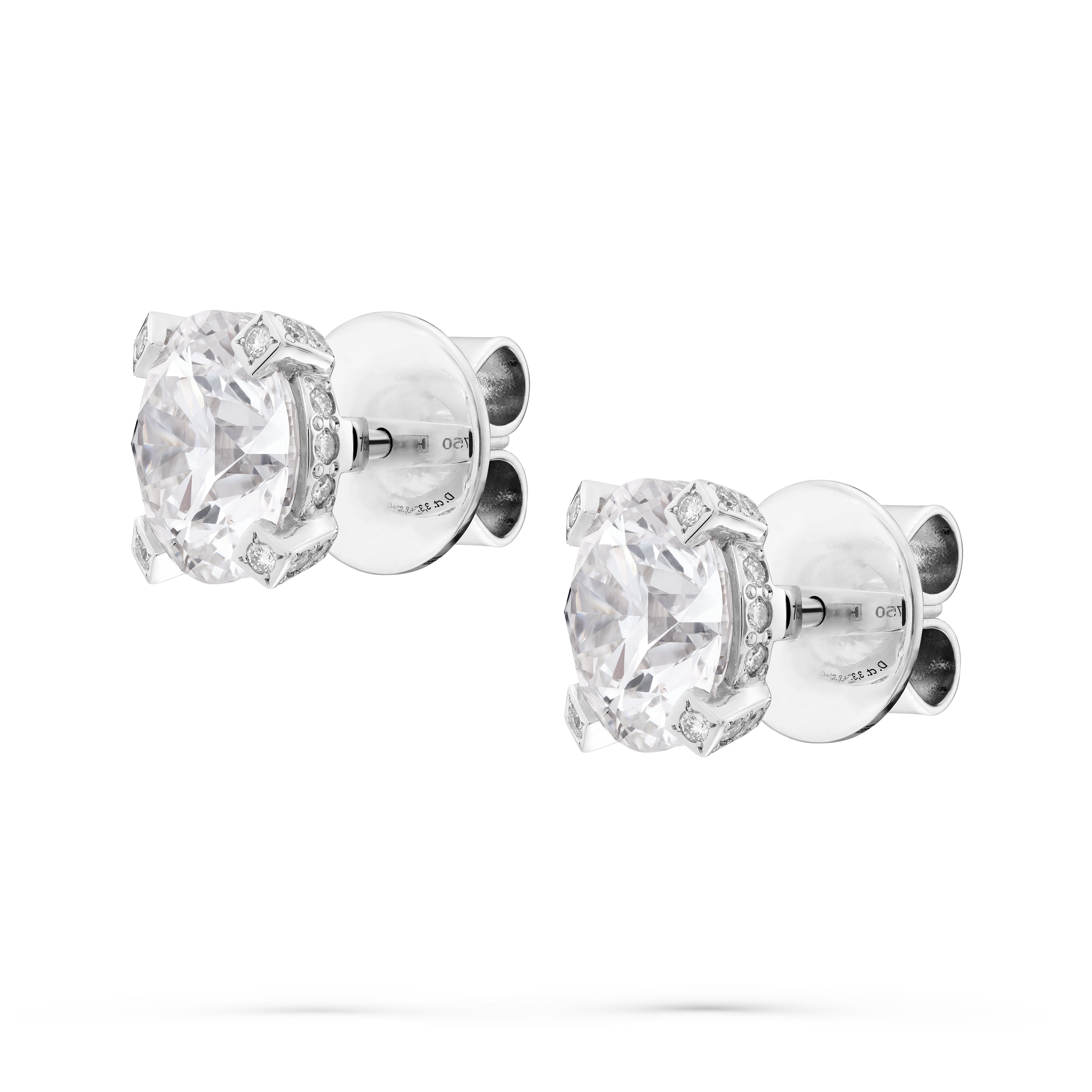 Earrings Solitaire Studs