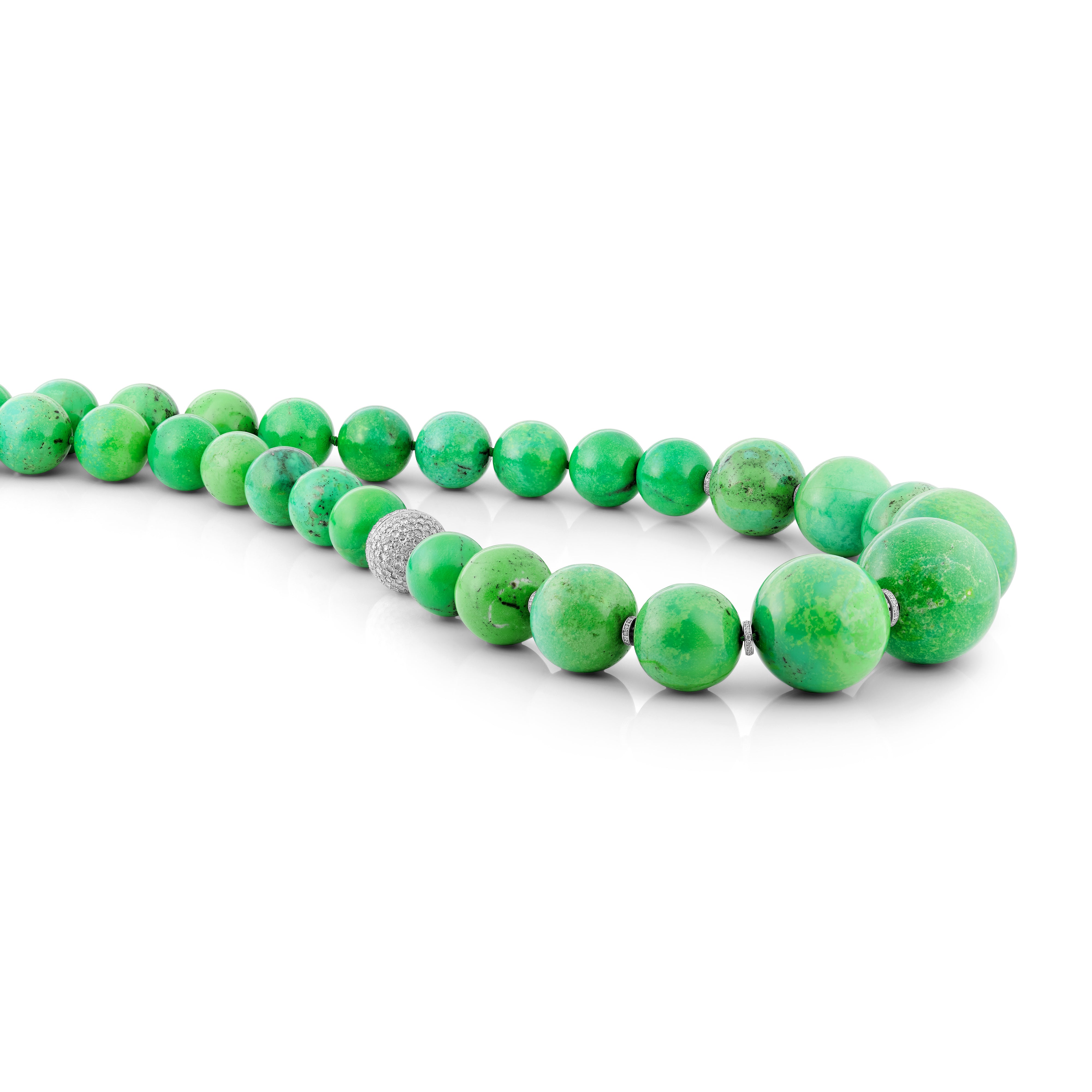 Necklace Green Turquoise