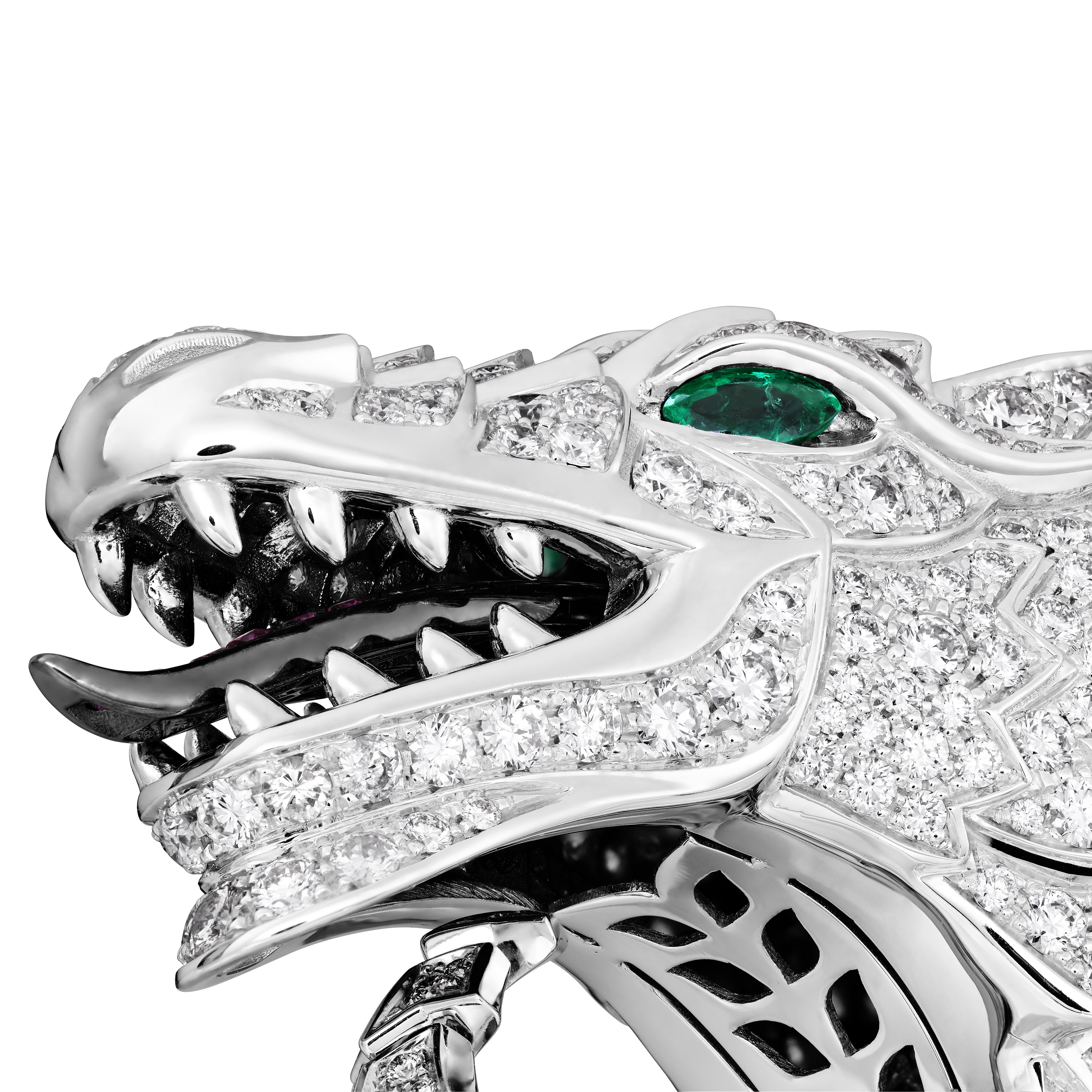 Ring White Dragon