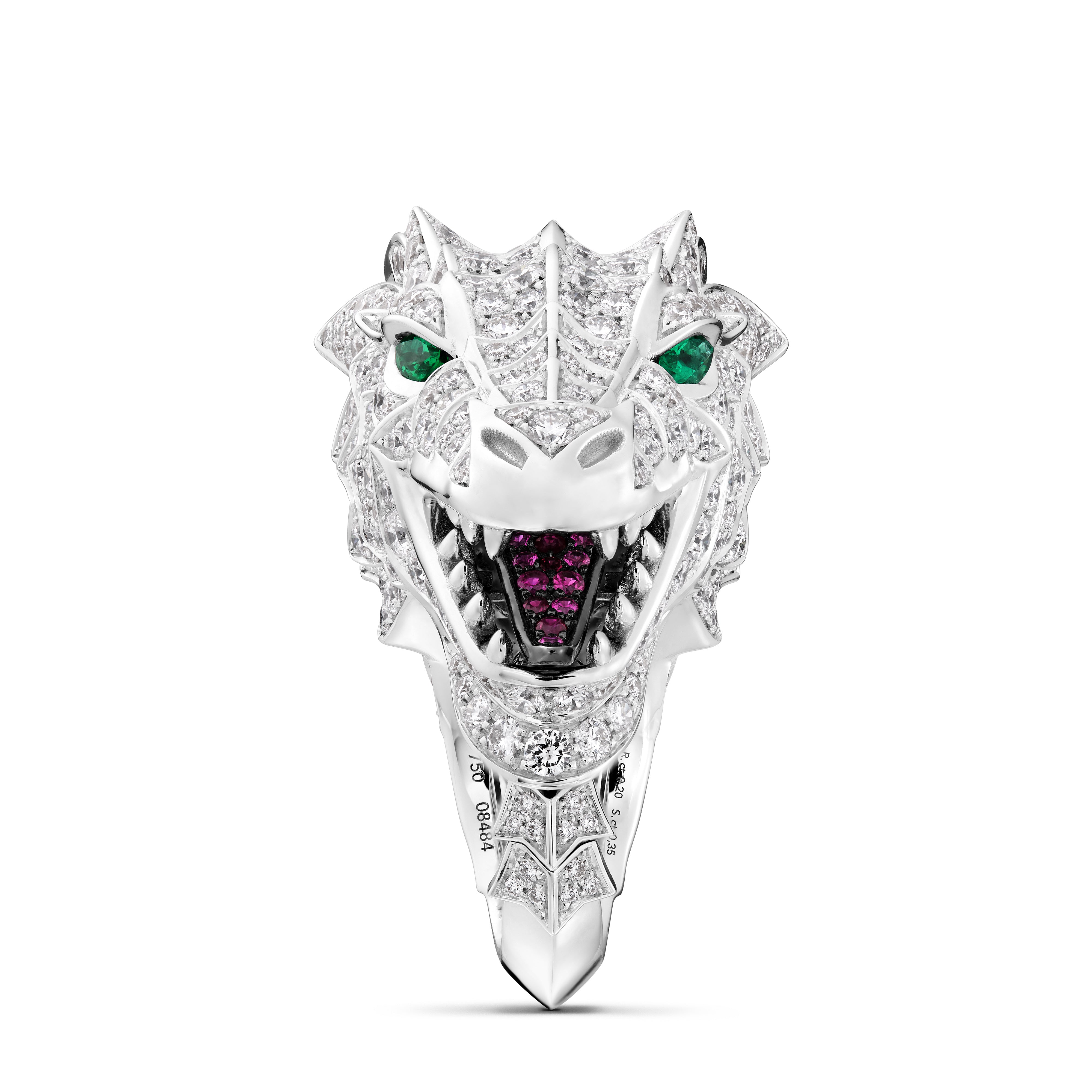 Ring White Dragon