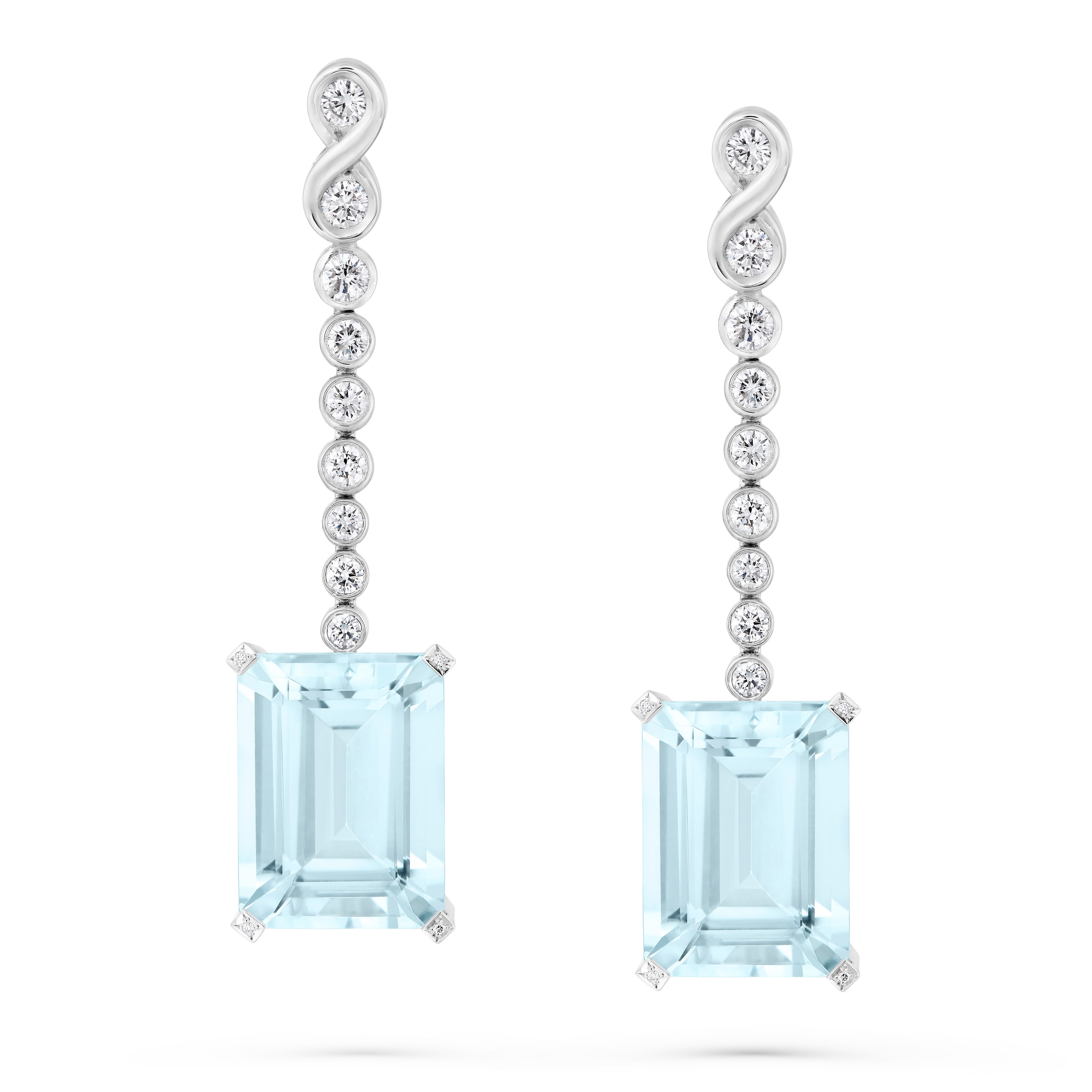 Earrings Aquamarine