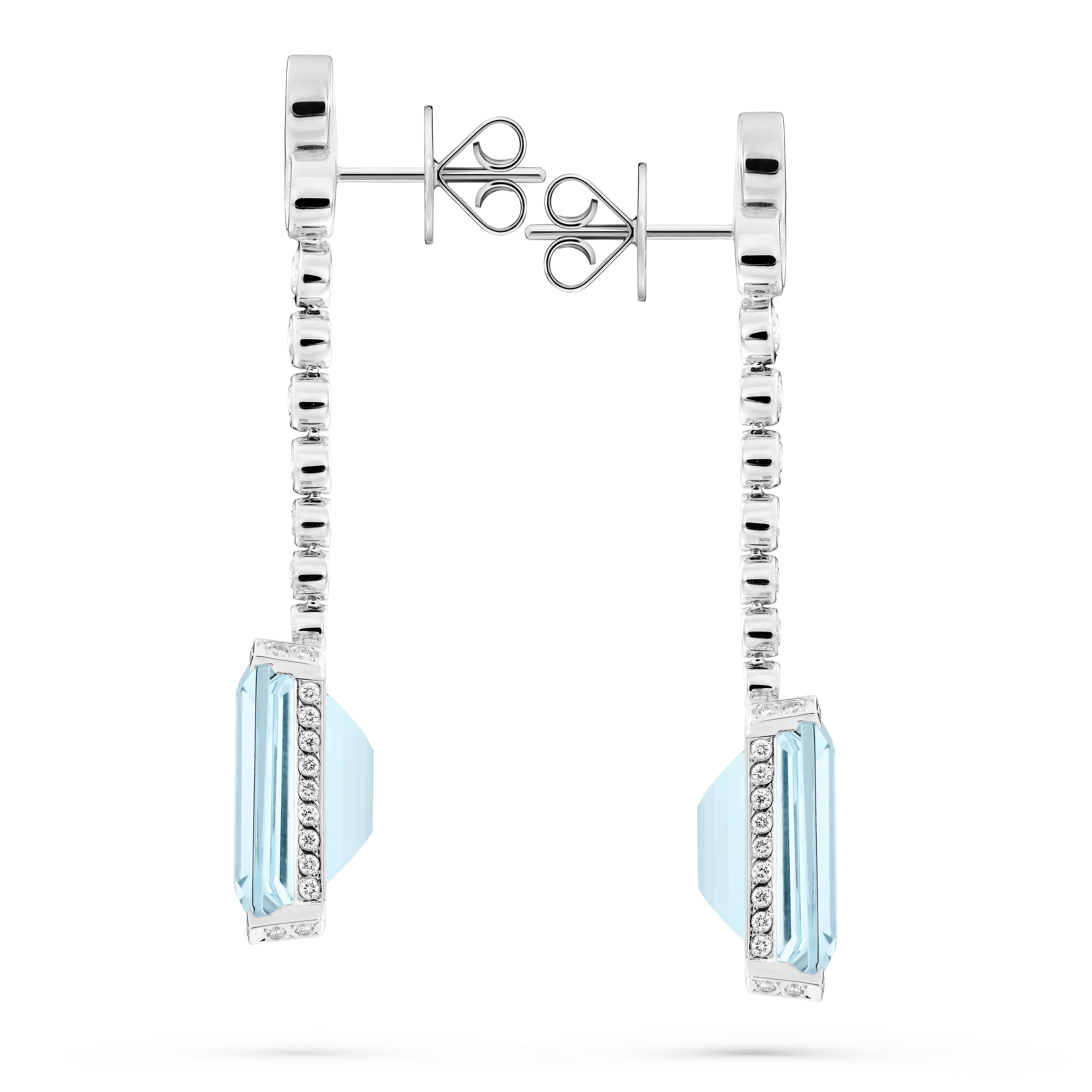 Earrings Aquamarine