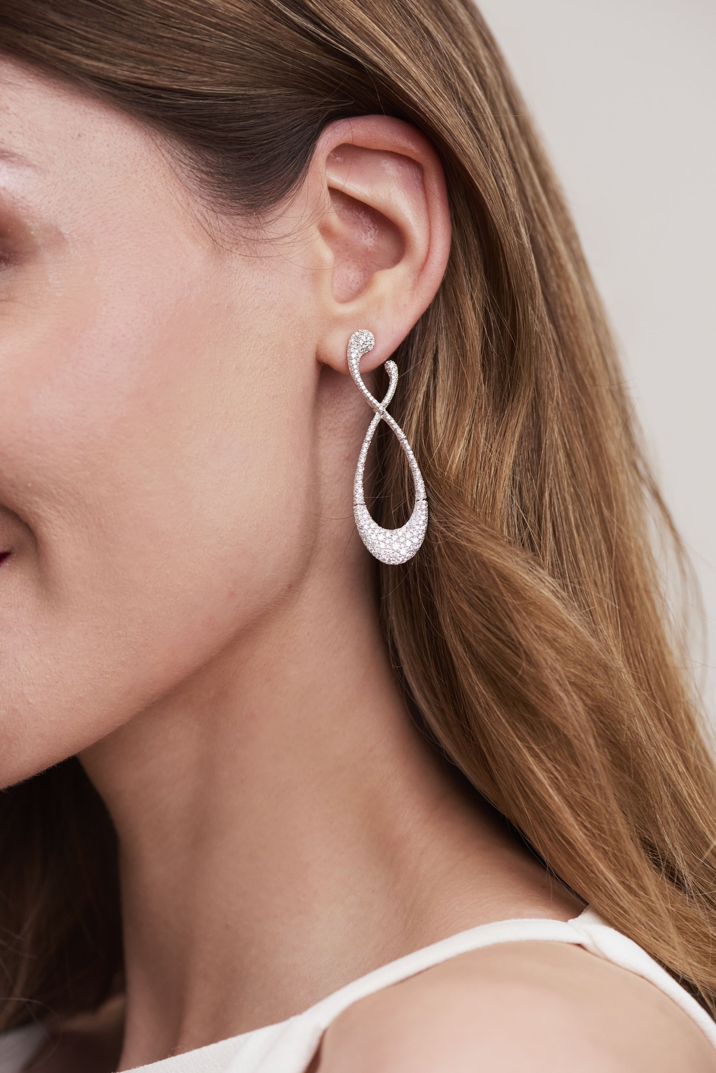 Earrings Endless Love Diamond Small