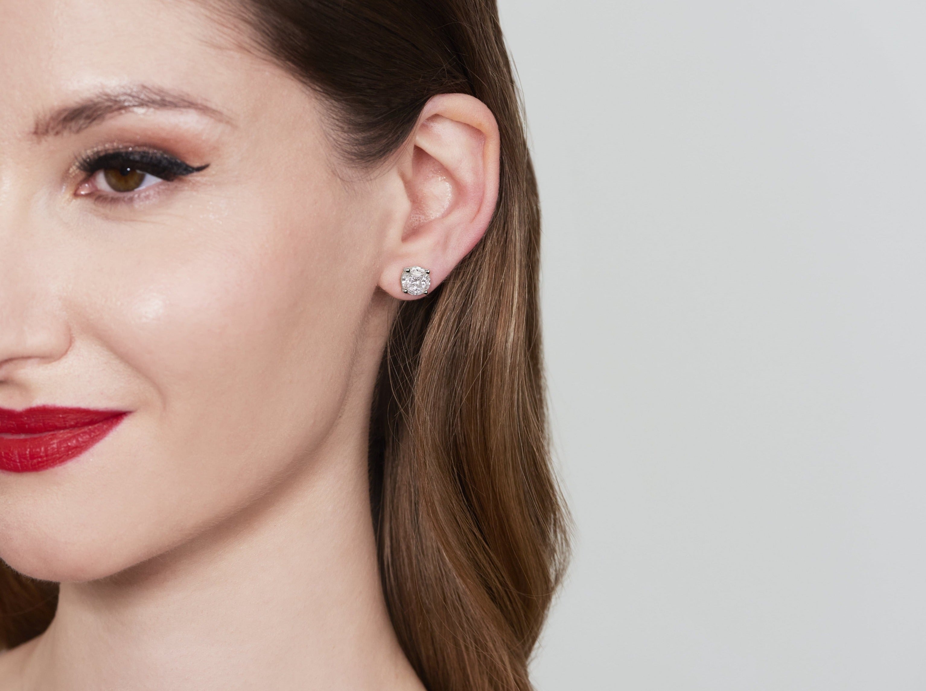 Earrings Pixie Dust "look like 2,00ct"