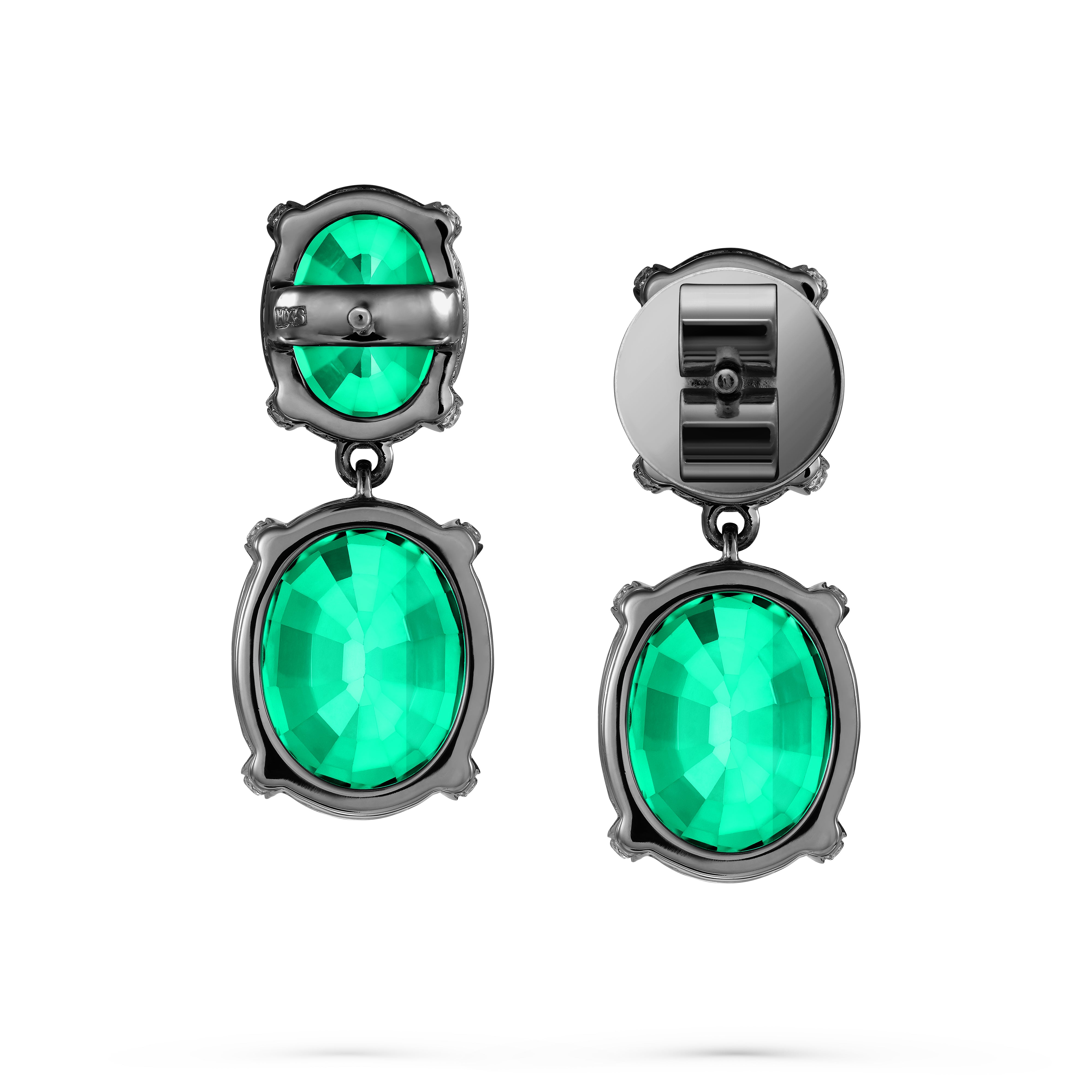 Earrings Rocky Reflection Emerald