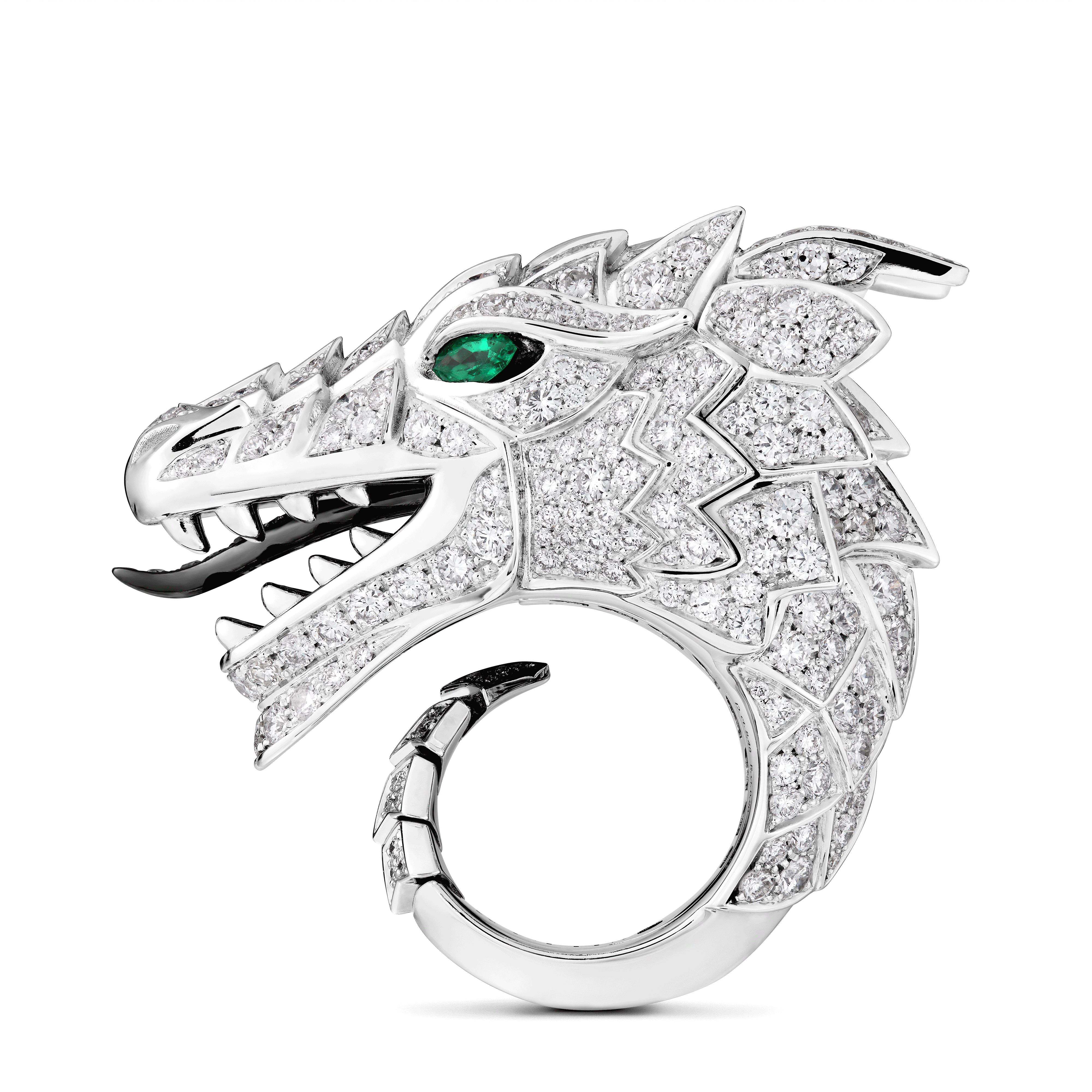 Ring White Dragon