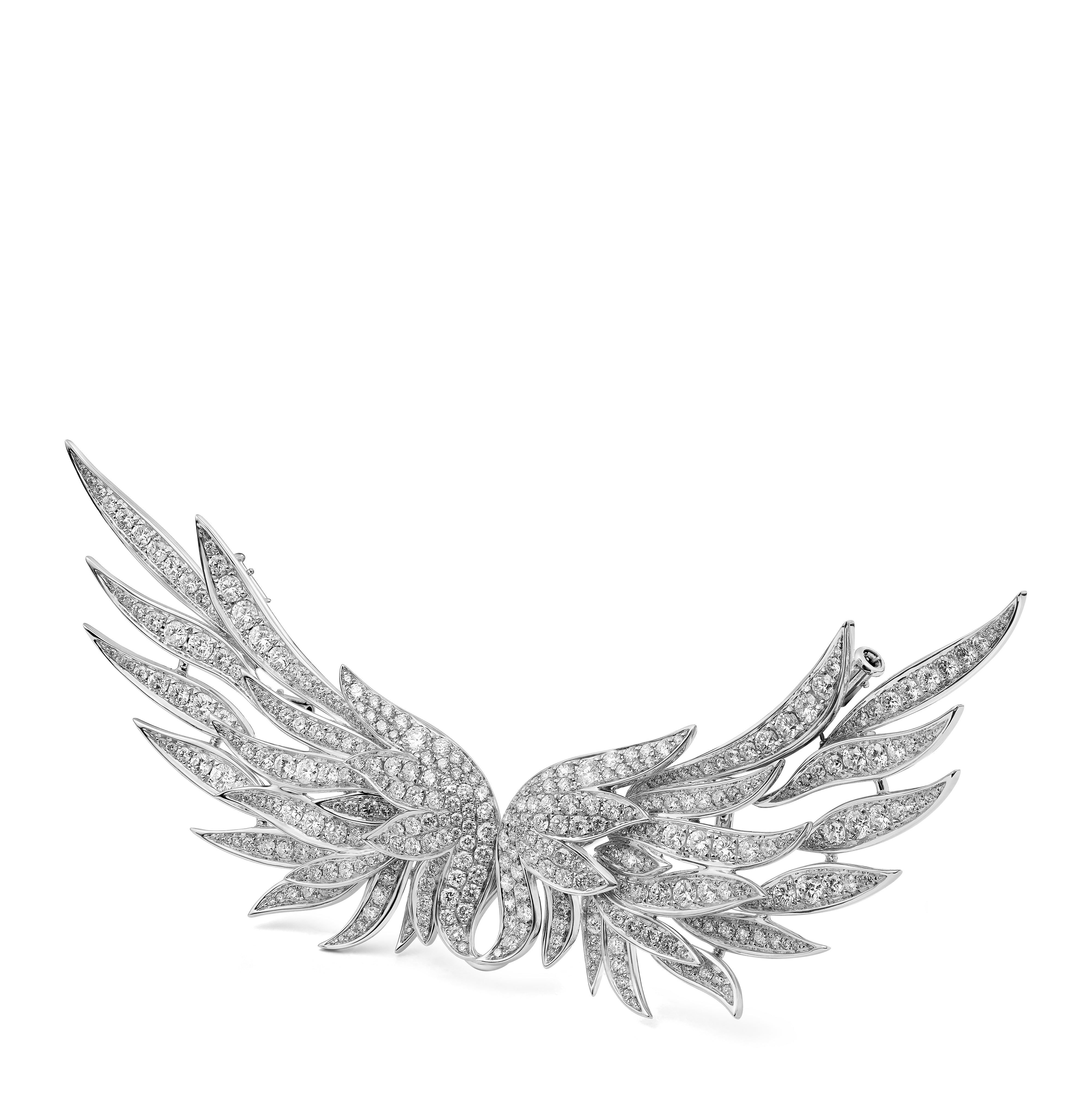 Brooch / Earrings Wings - Large