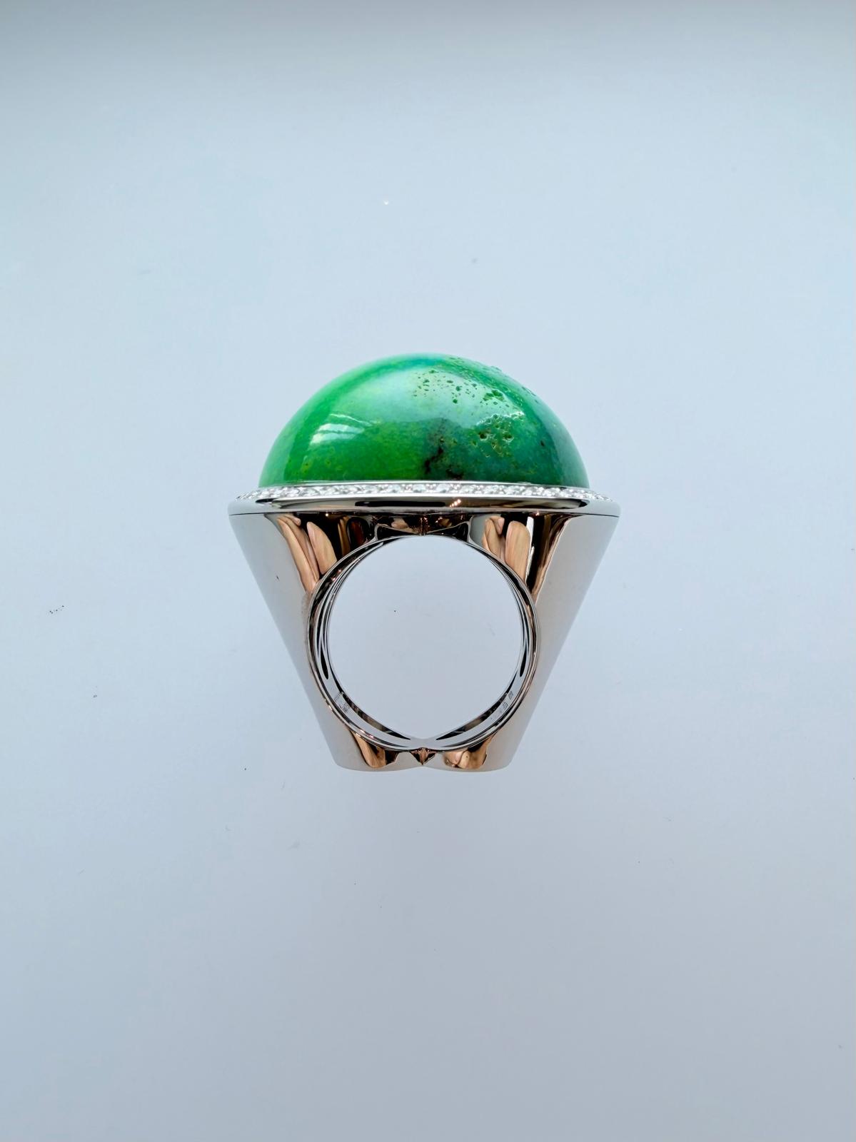 Ring Green Turquoise