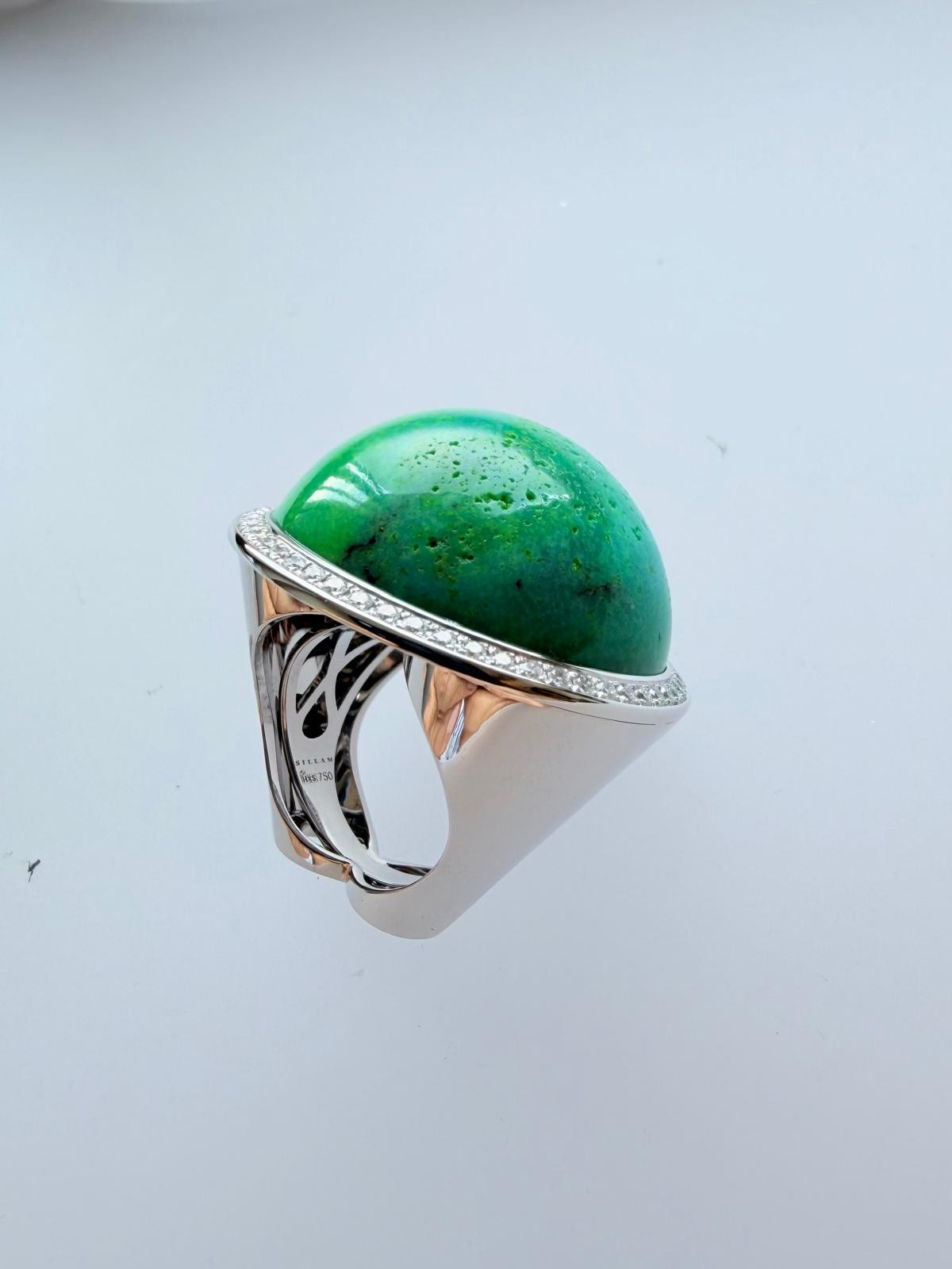 Ring Green Turquoise