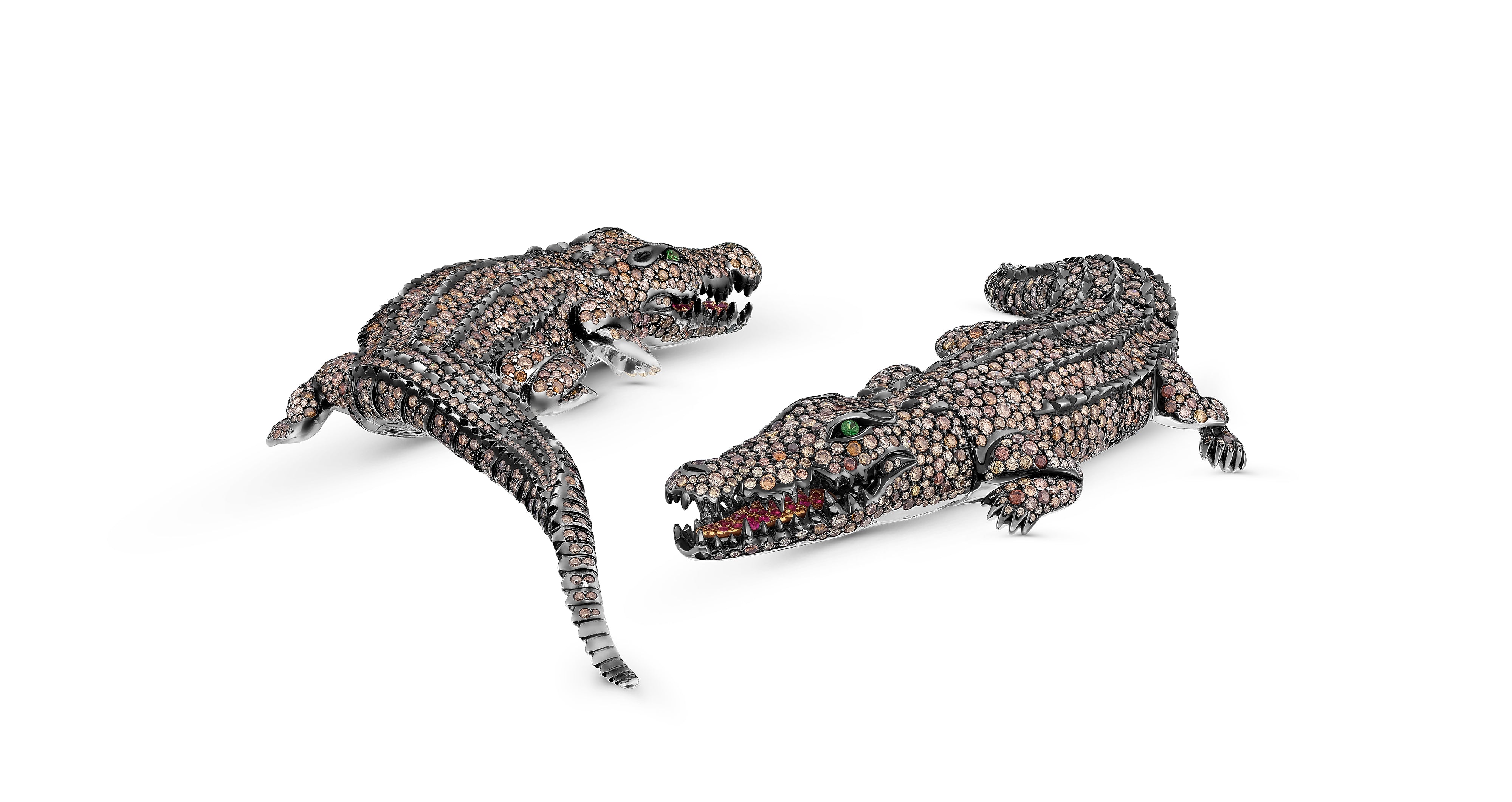 Brooch Crocodile The Other Twin