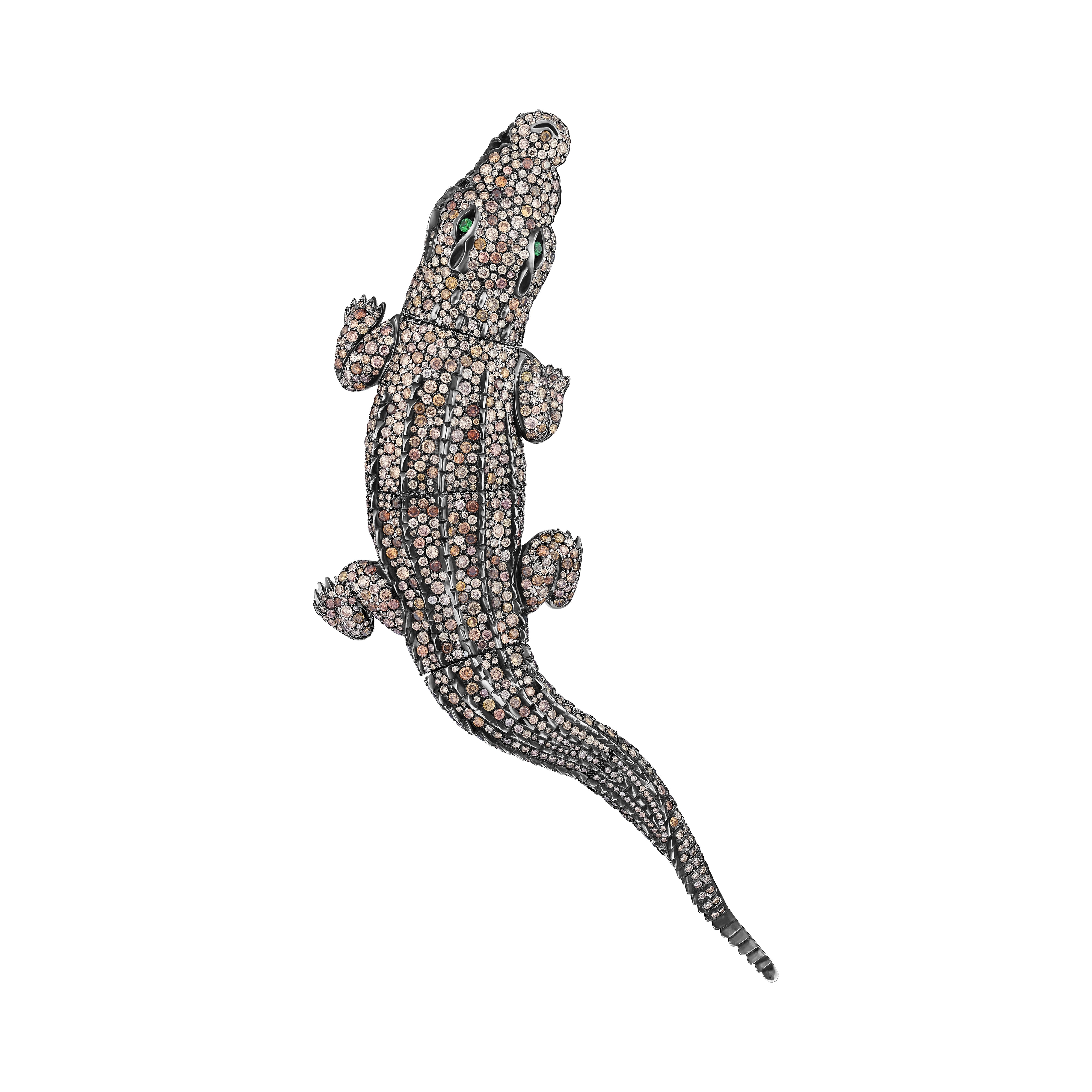 Brooch Crocodile The Other Twin