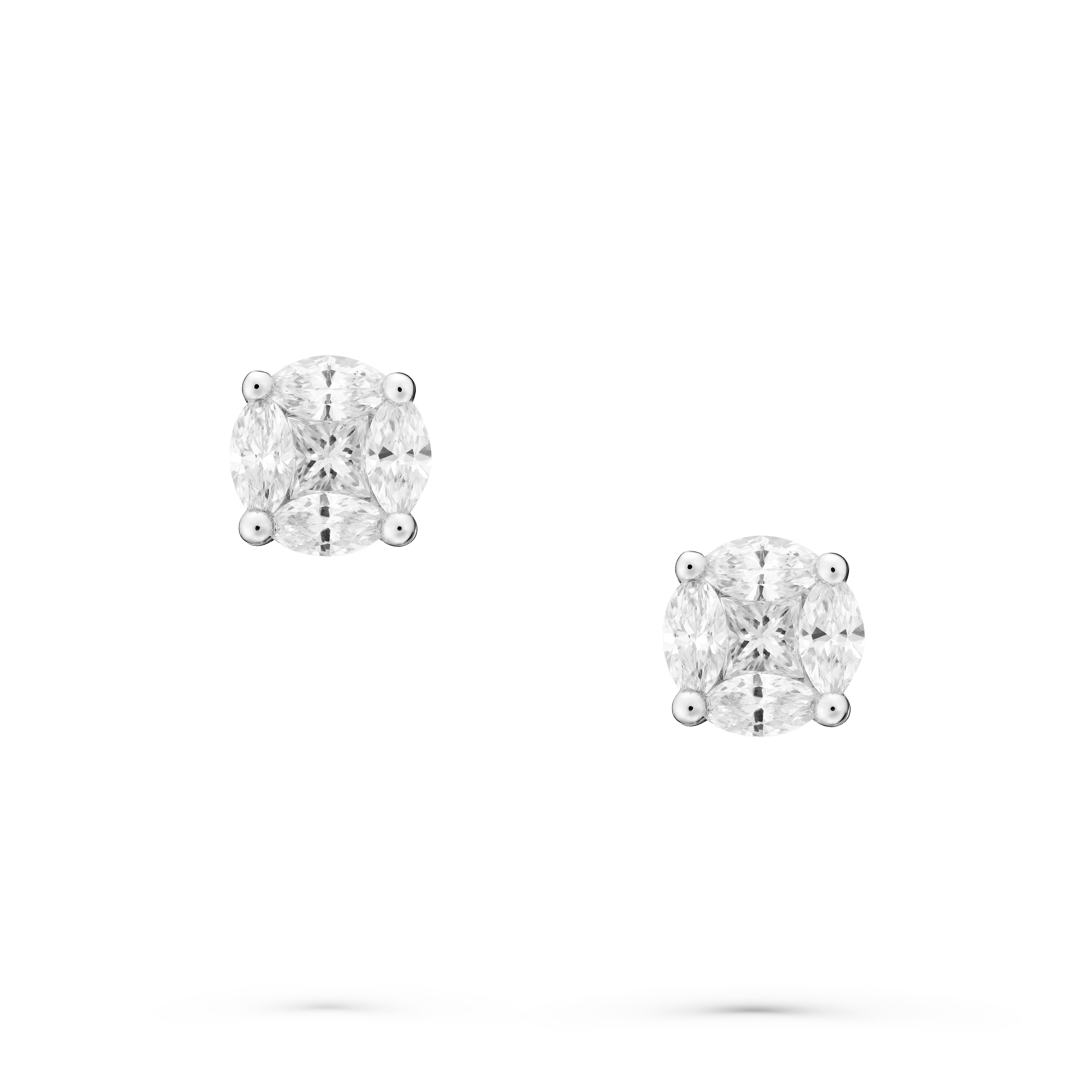 Earrings Pixie Dust "look like 0,5ct"