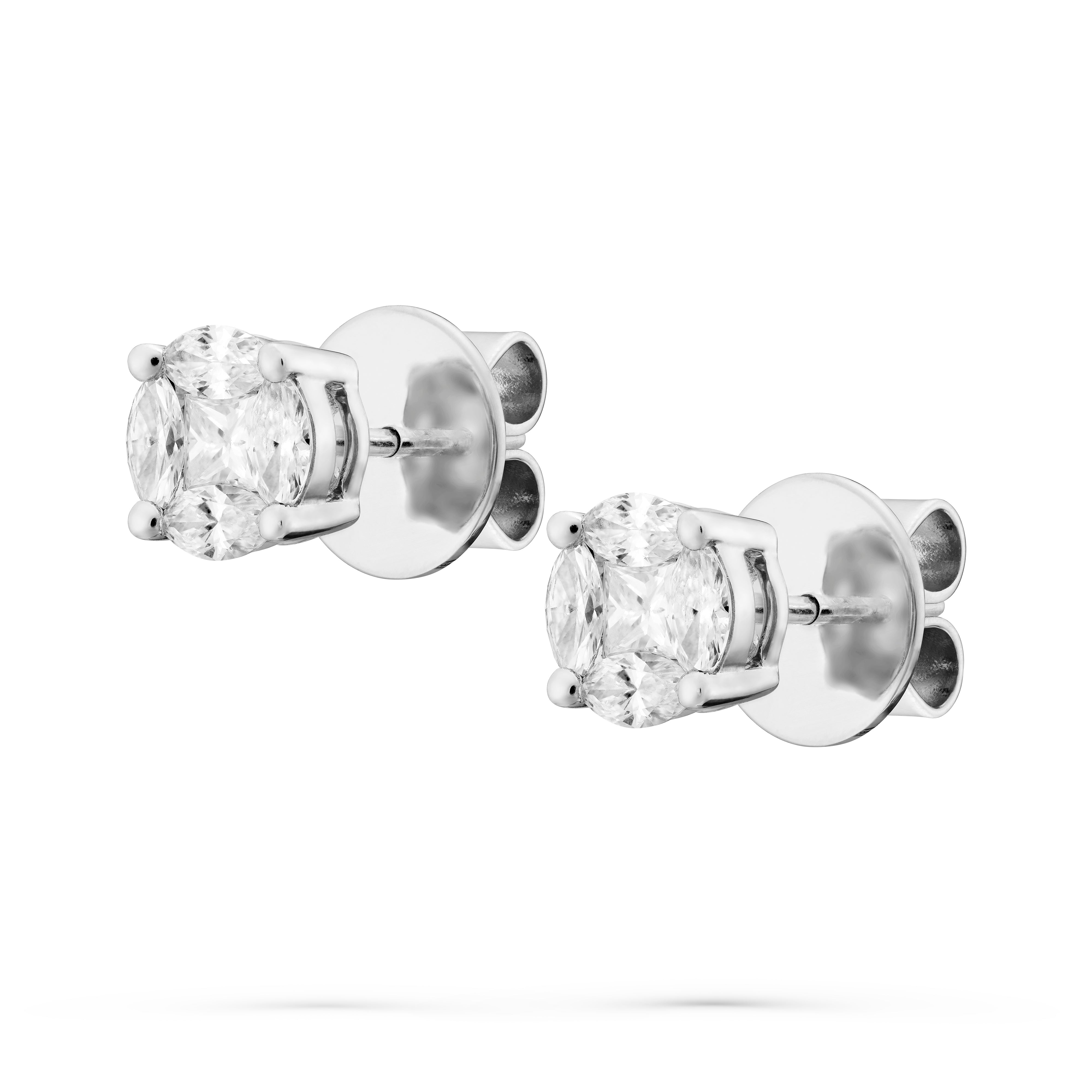 Earrings Pixie Dust "look like 1,00ct"