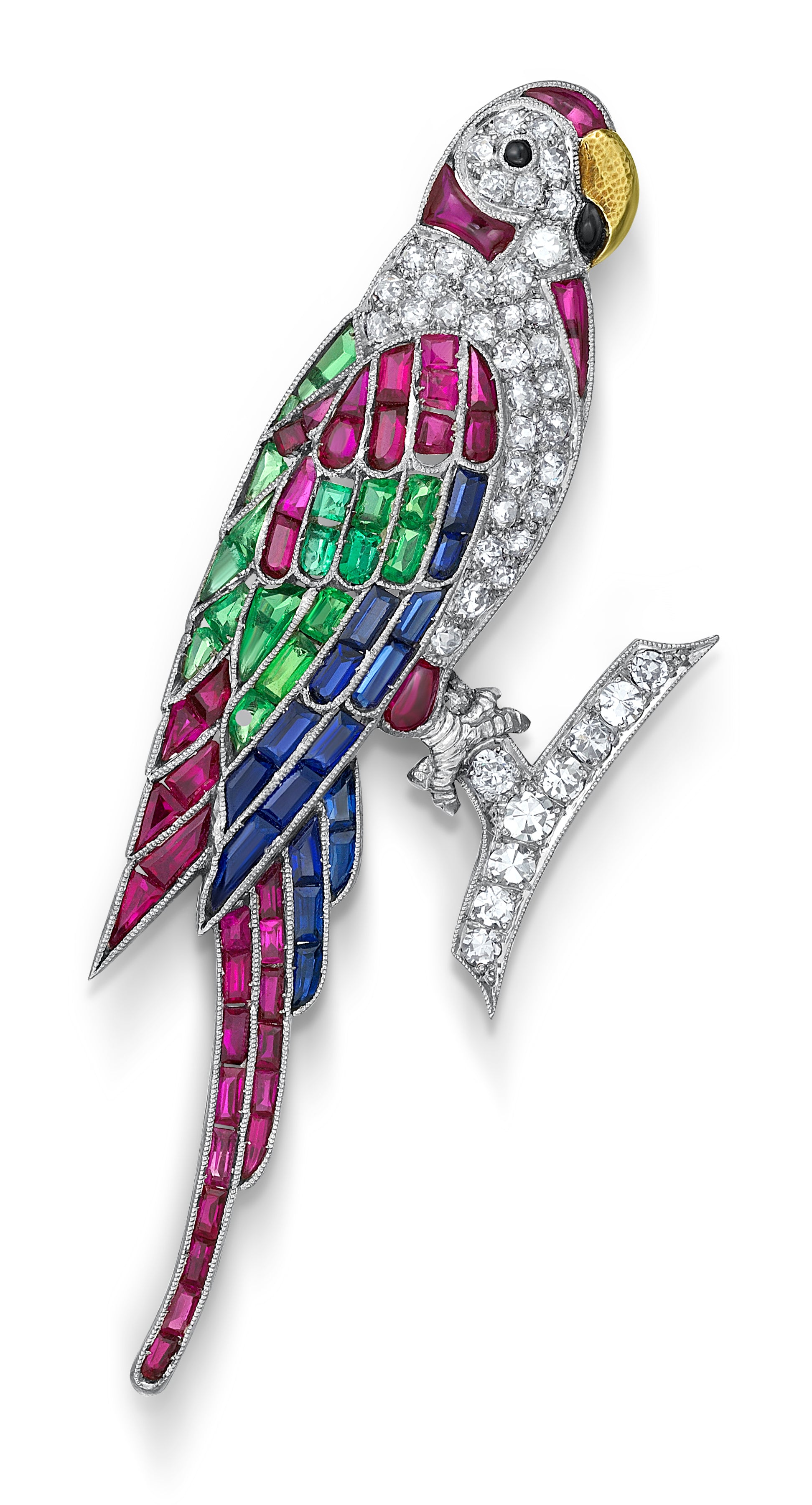 Brooch Parrot