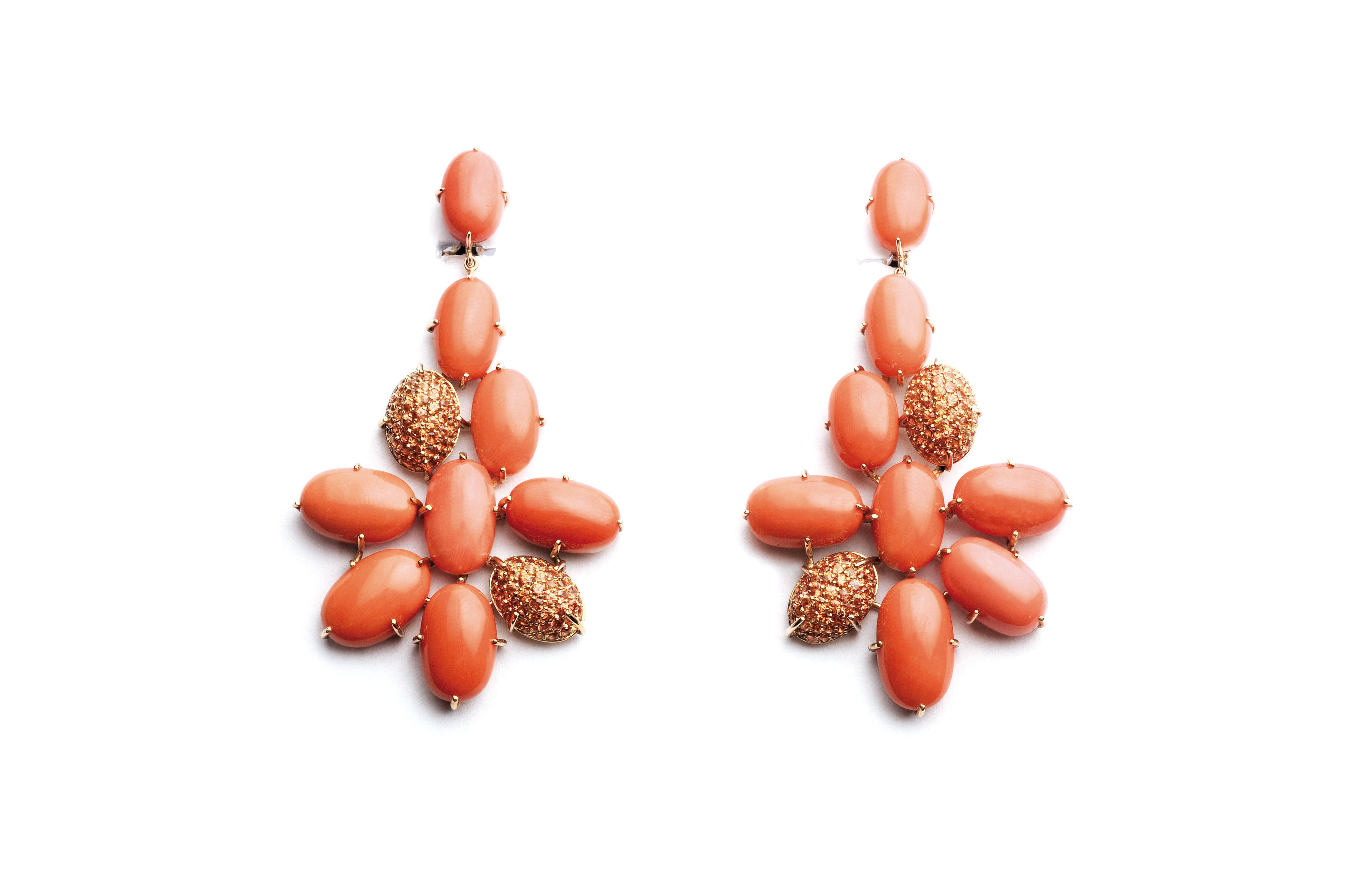 Earrings Corals