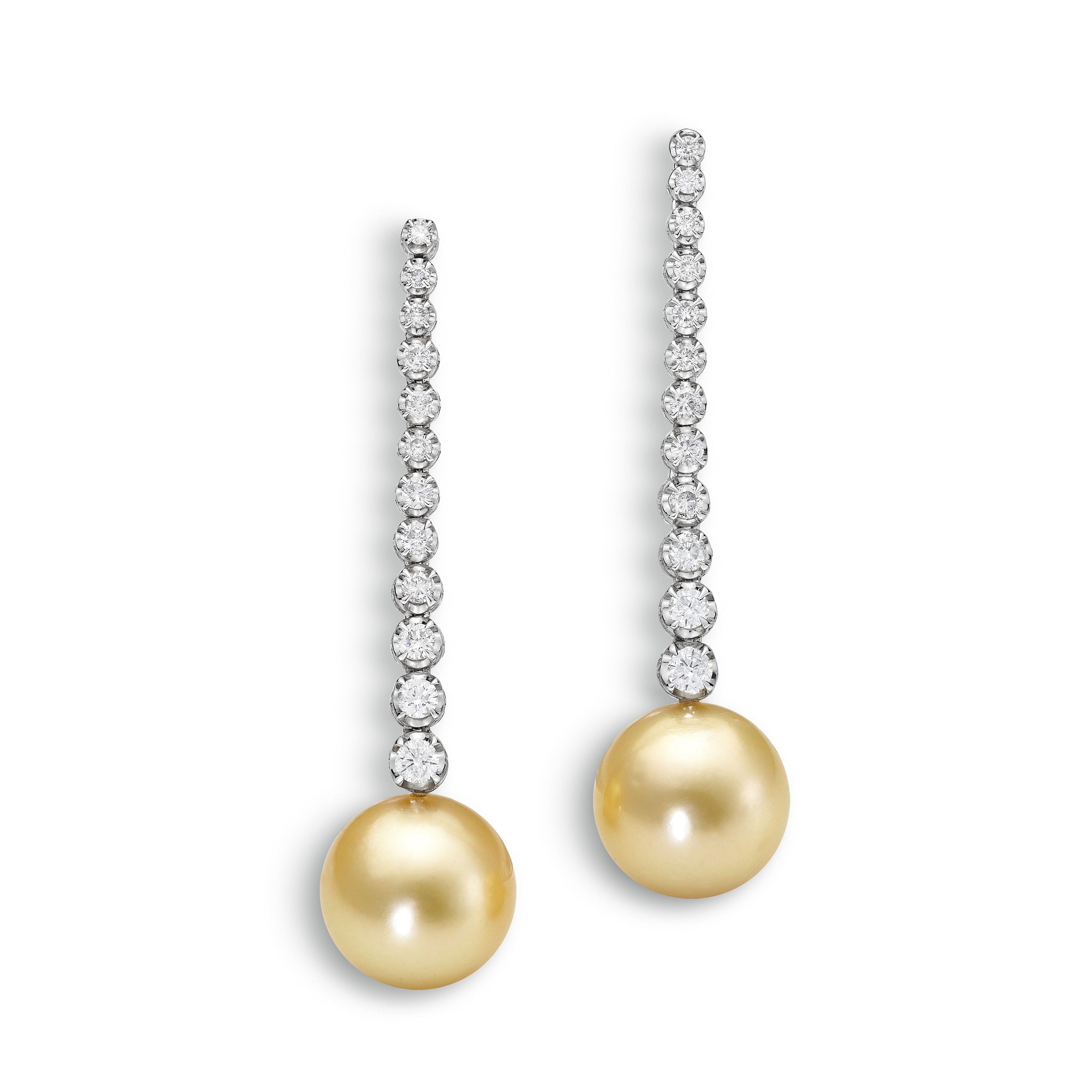 Earrings Gold Southsea Pearls