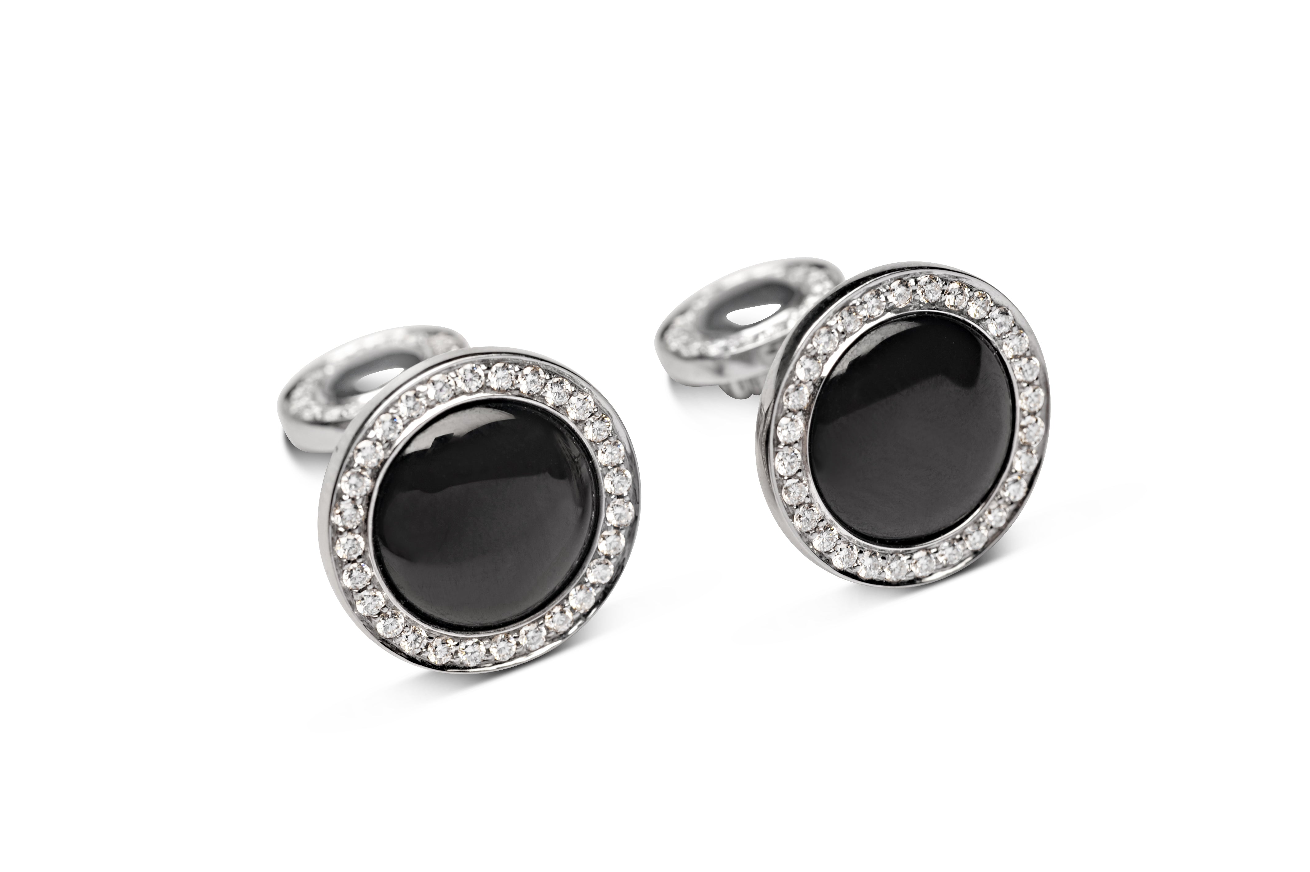 Cufflinks Studs Onyx