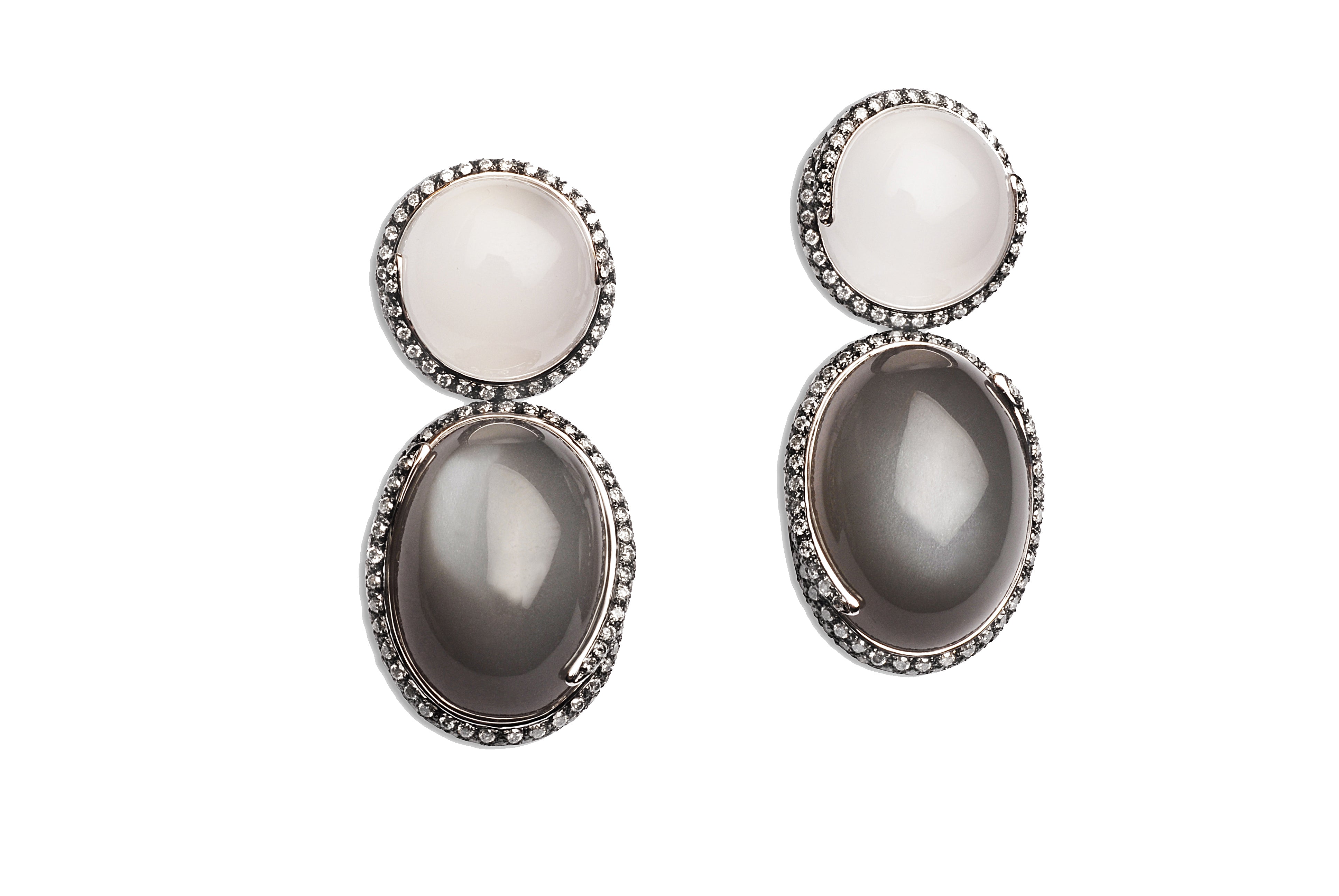 Earrings 4 Moonstones
