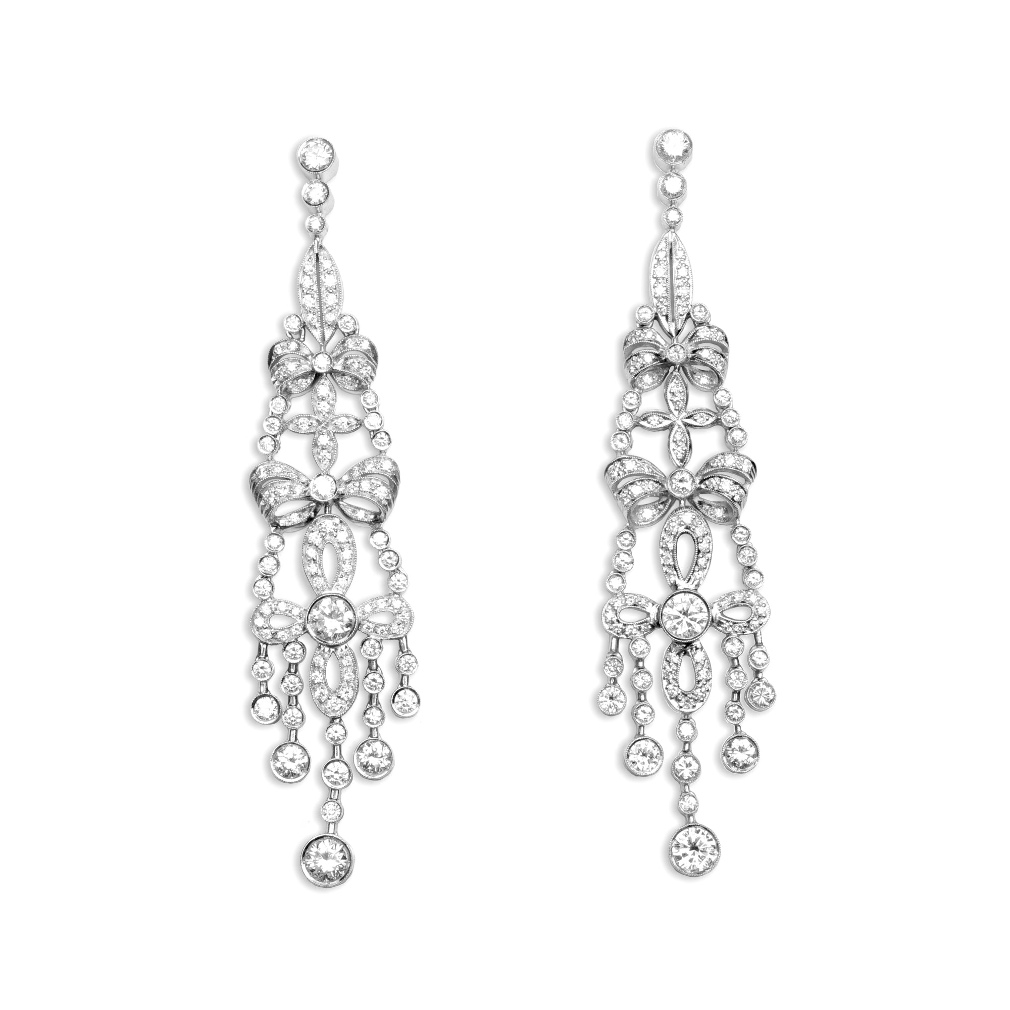 Earrings Antique Diamond