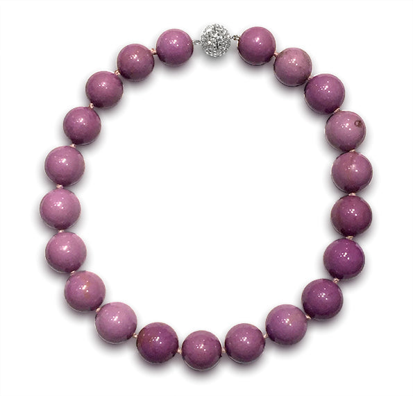Necklace Phosphosiderite Globes