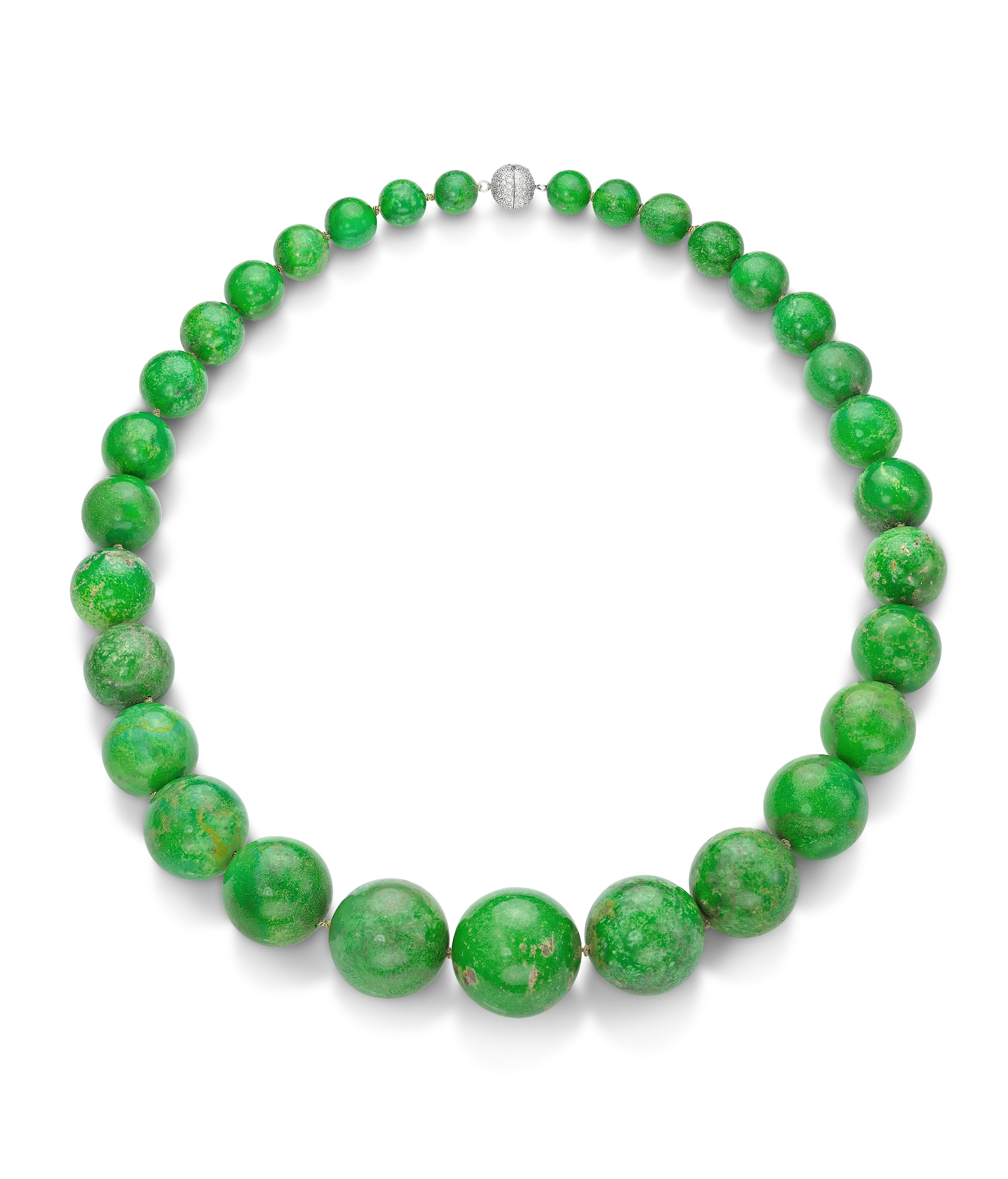 Necklace Green Turquoise 1 Row
