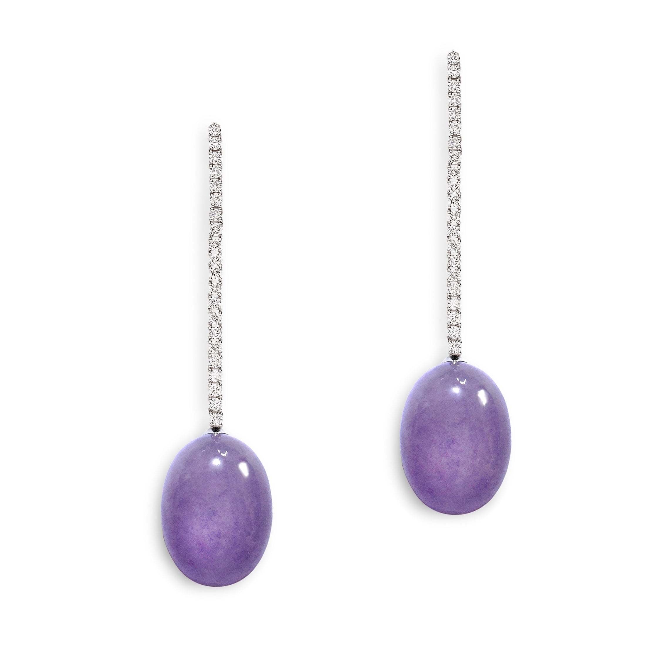 Earrings Adaliz Lavender Jade