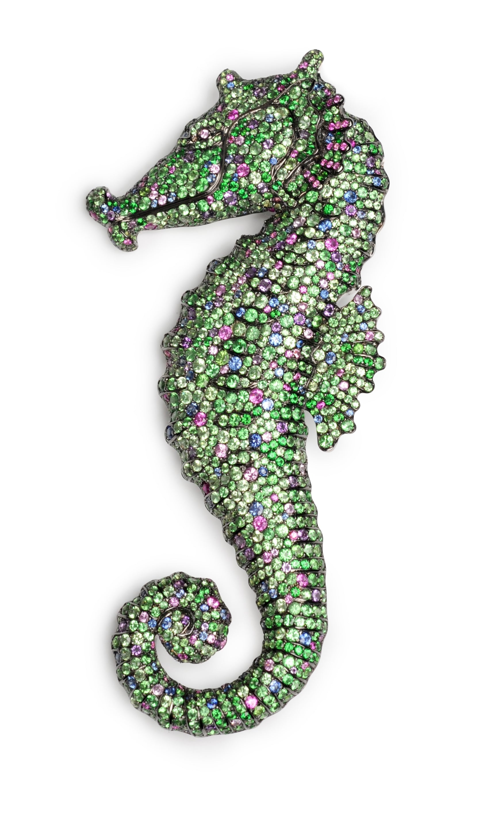 Brooch Big Seahorse