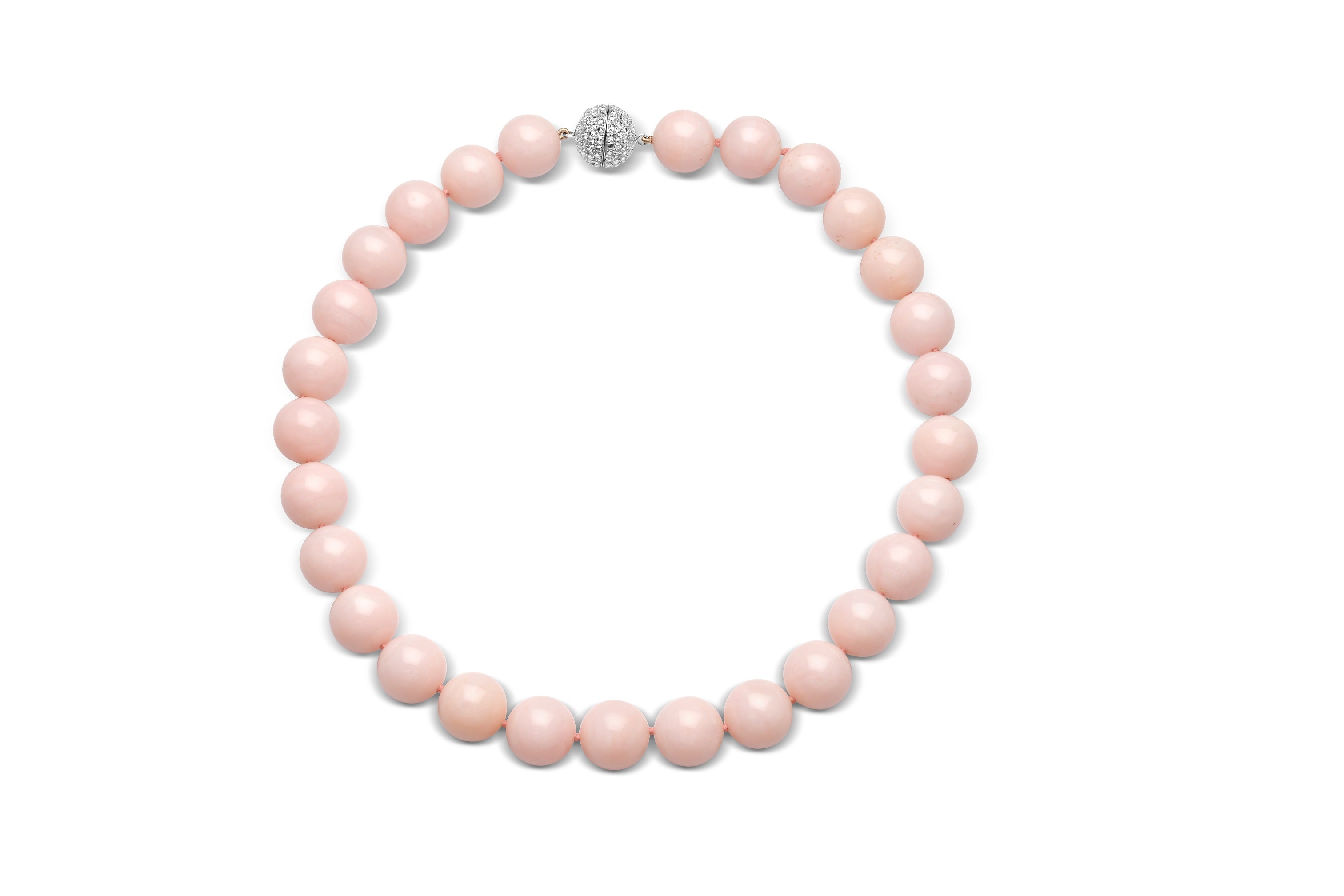 Necklace Pink Opal