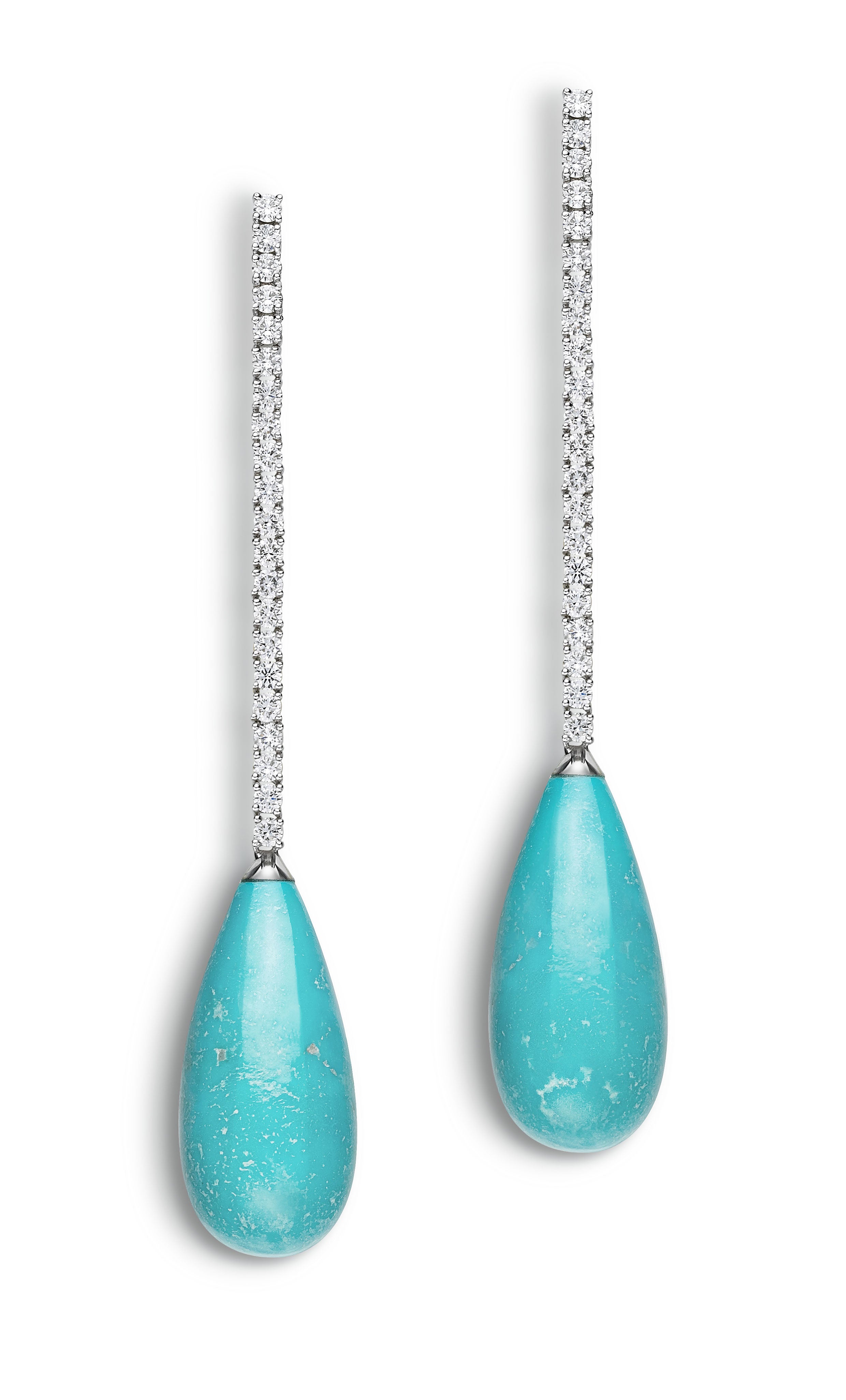 Earrings Merien Blue Turquoise