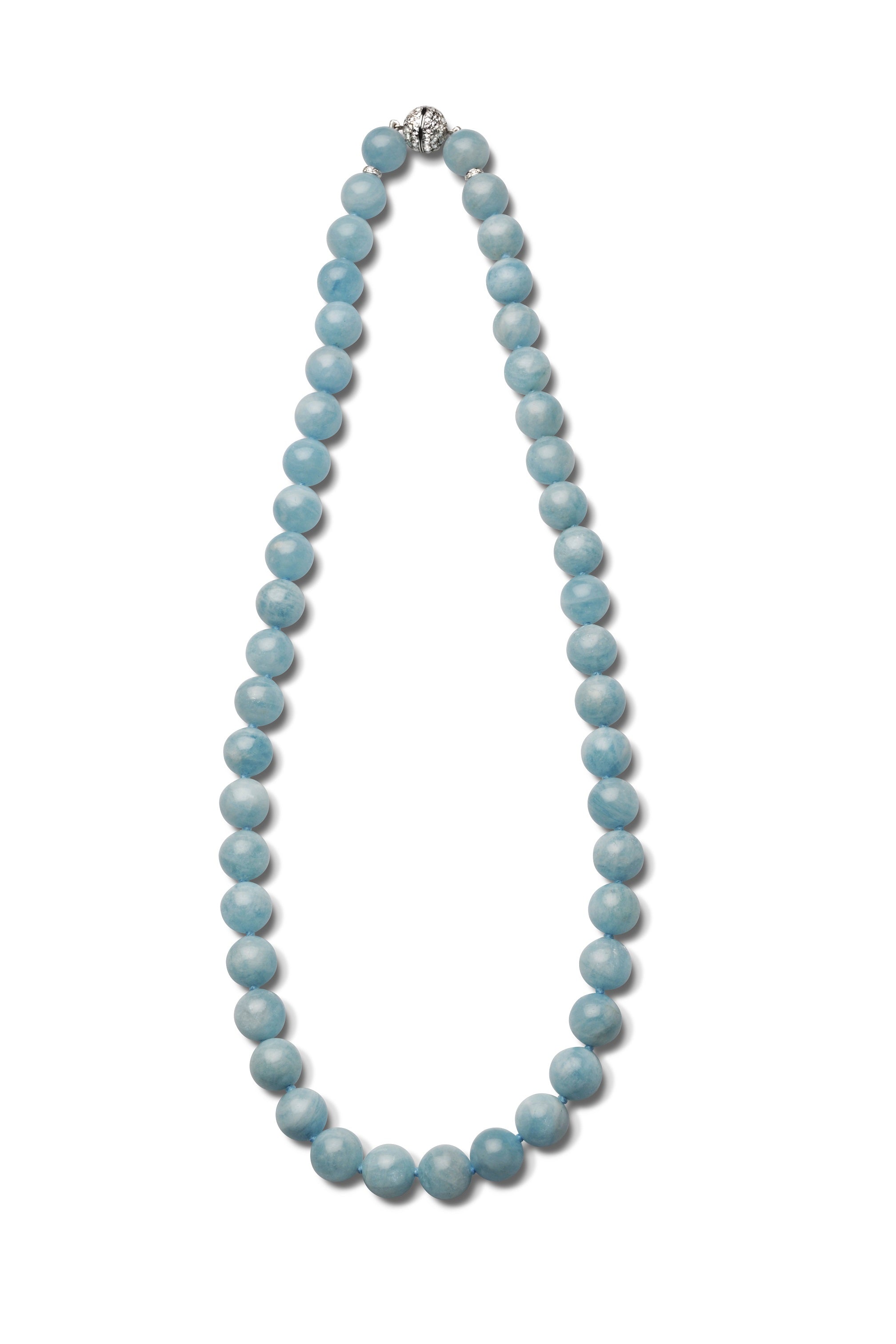 Necklace Aquamarine 1 Row