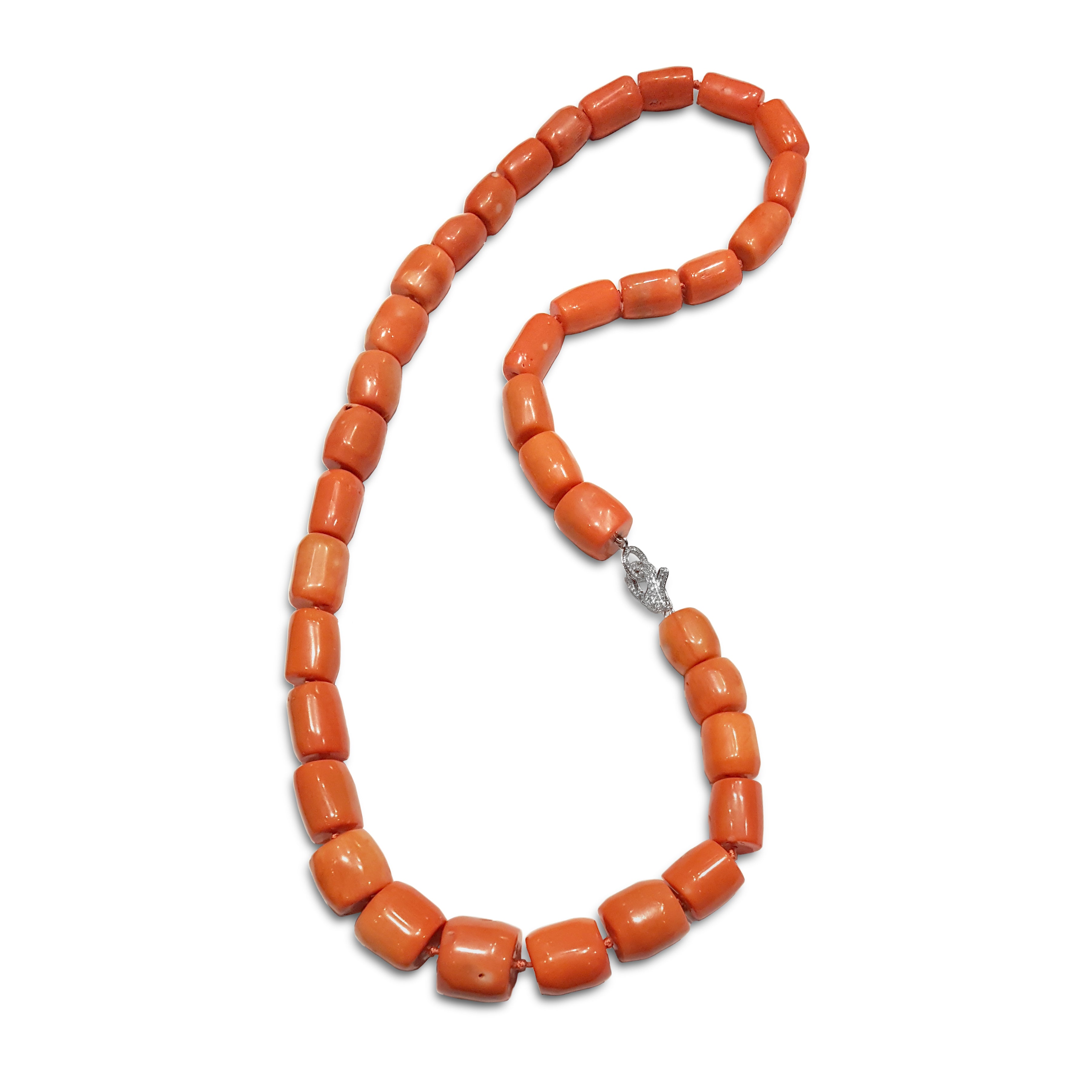 Necklace Barrel Coral 1 Row