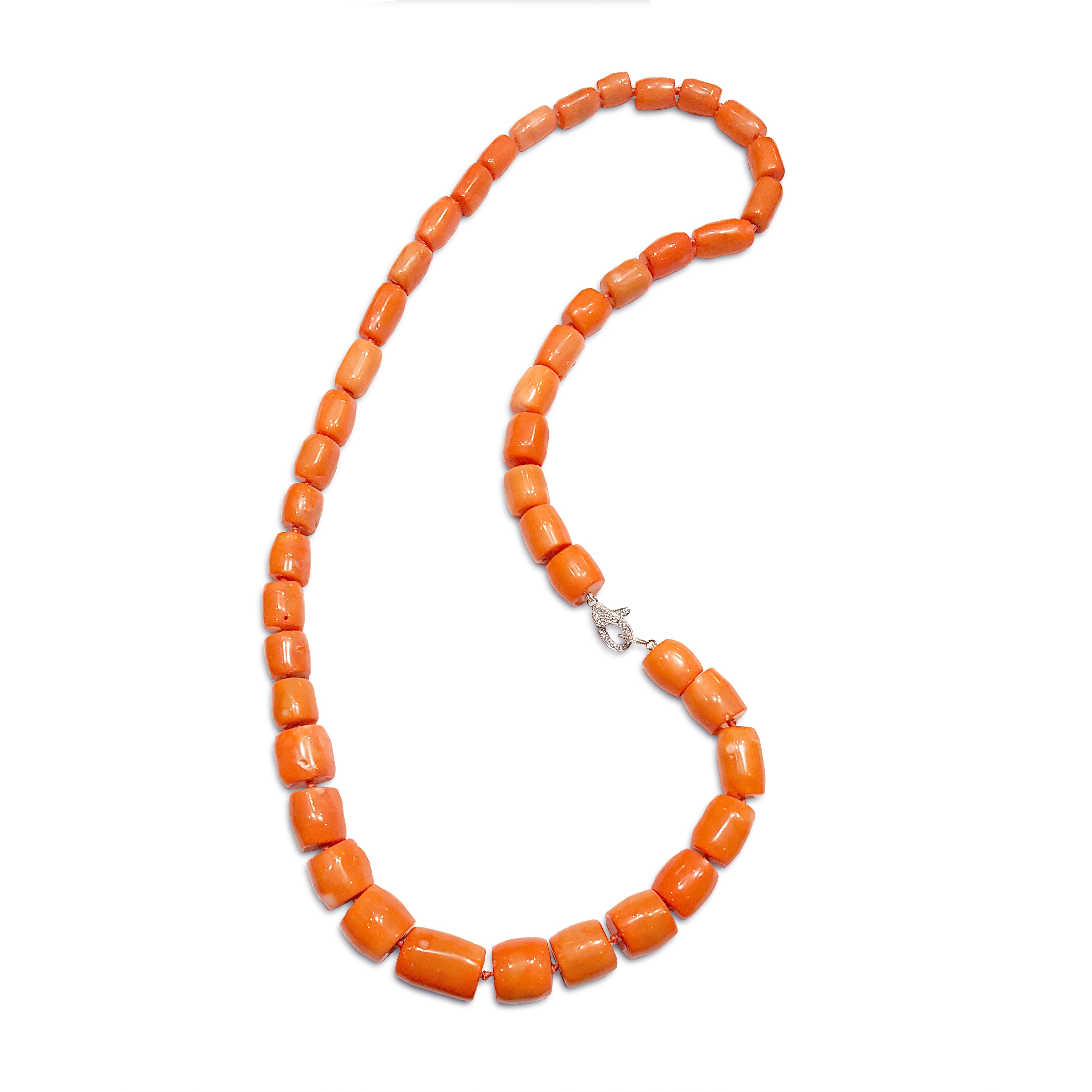 Necklace Barrel Coral 1 Row