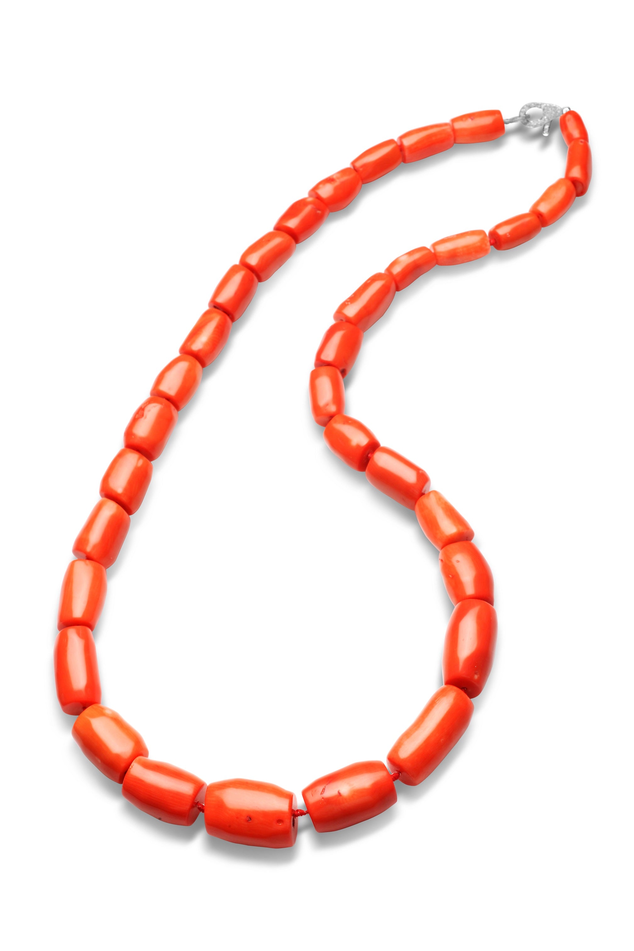 Necklace Barrel Coral 1 Row